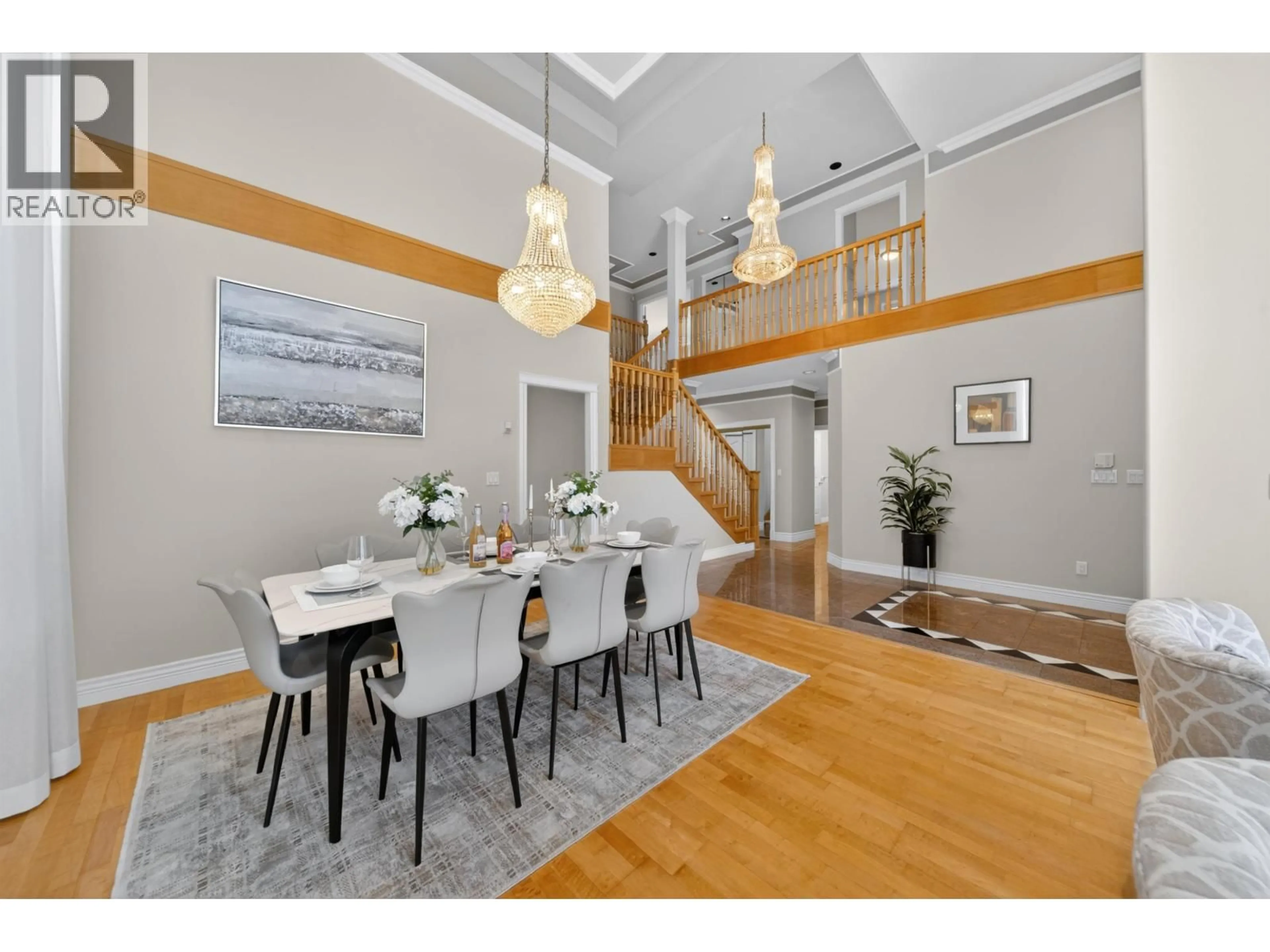 Dining room, wood/laminate floor for 3431 TOLMIE AVENUE, Richmond British Columbia V7C5P8