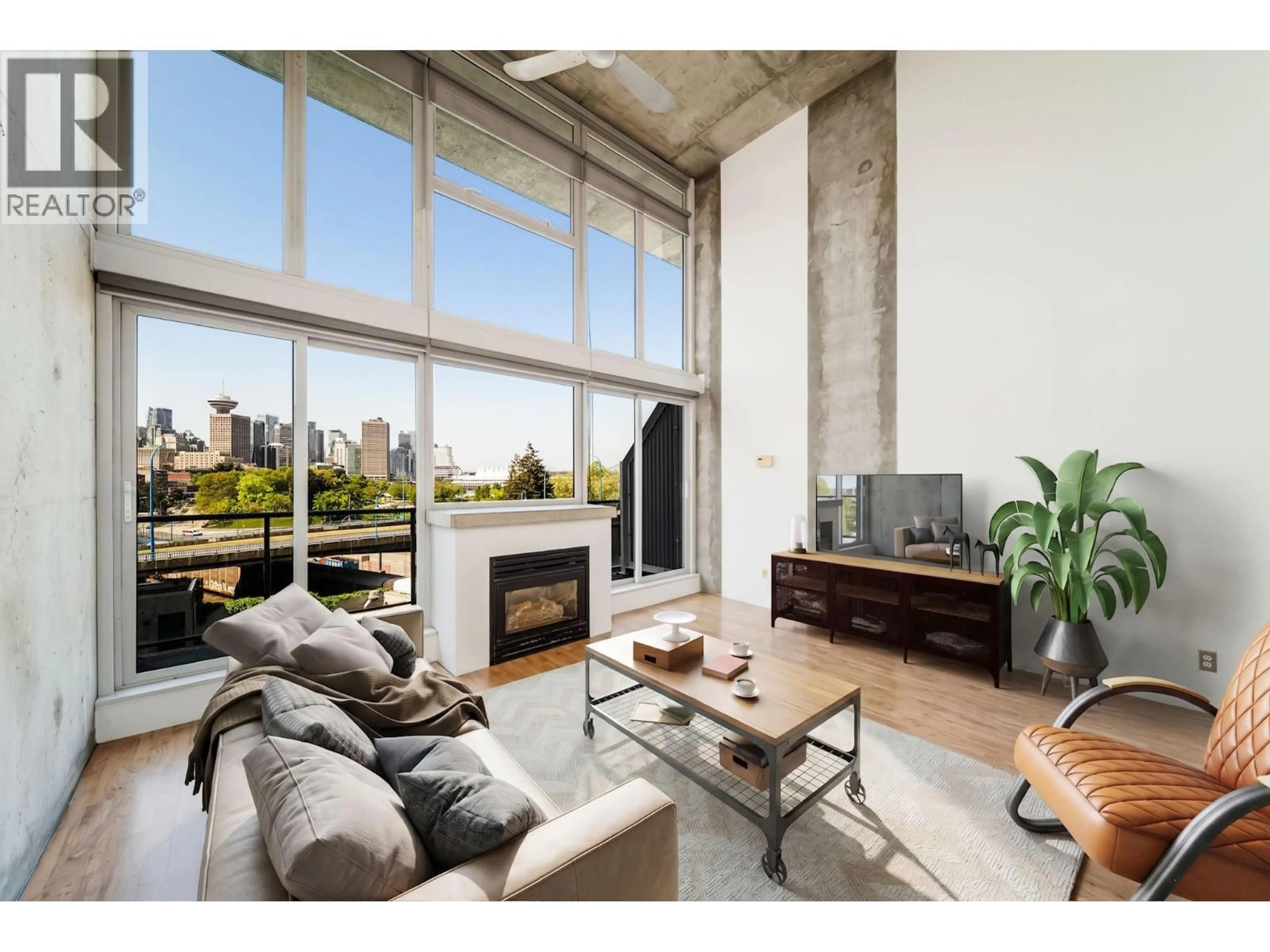 Living room with furniture, unknown for 431 - 289 ALEXANDER STREET, Vancouver British Columbia V6A4H6