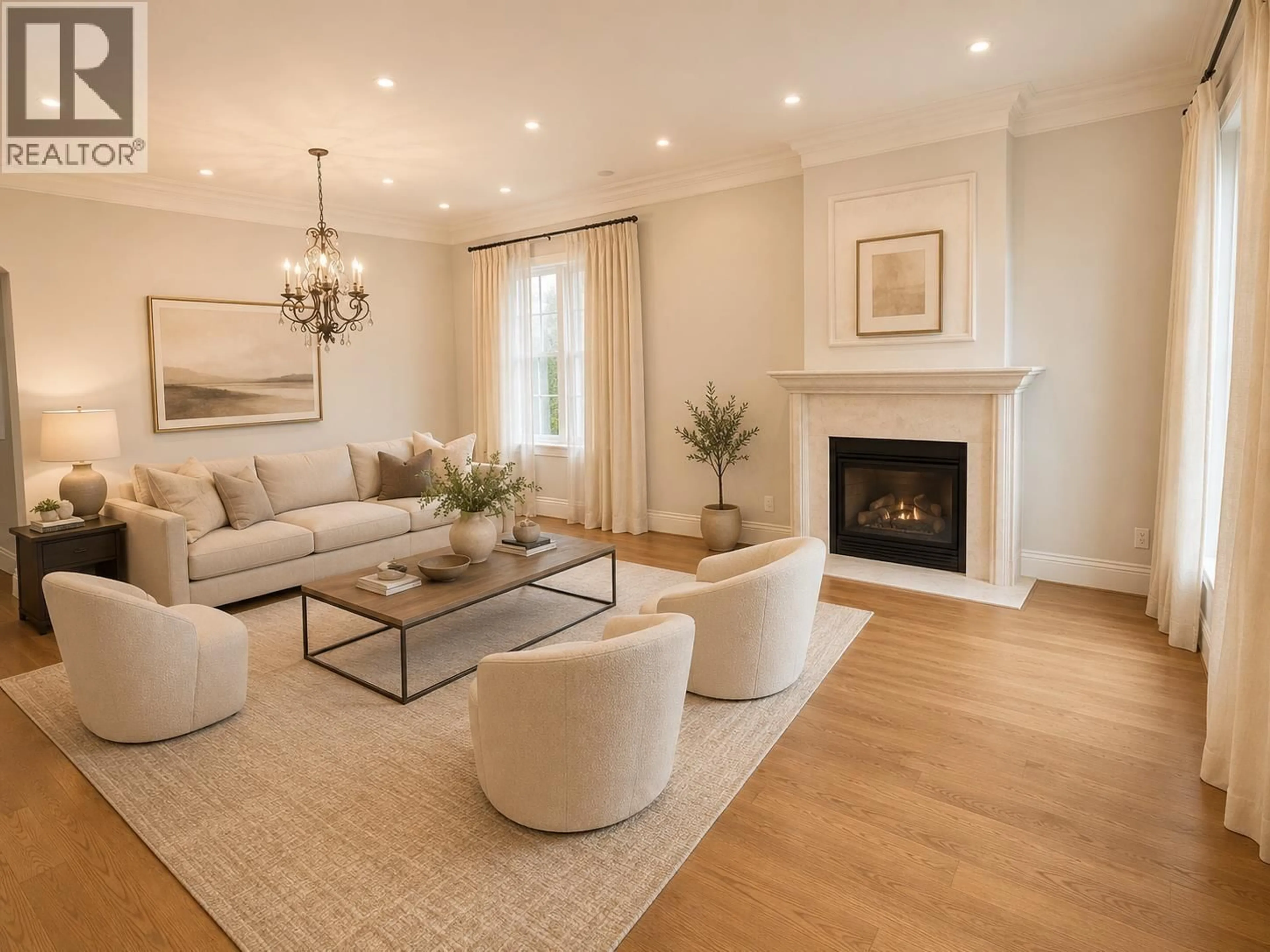 Living room with furniture, wood/laminate floor for 4339 9TH AVENUE, Vancouver British Columbia V6R2C8