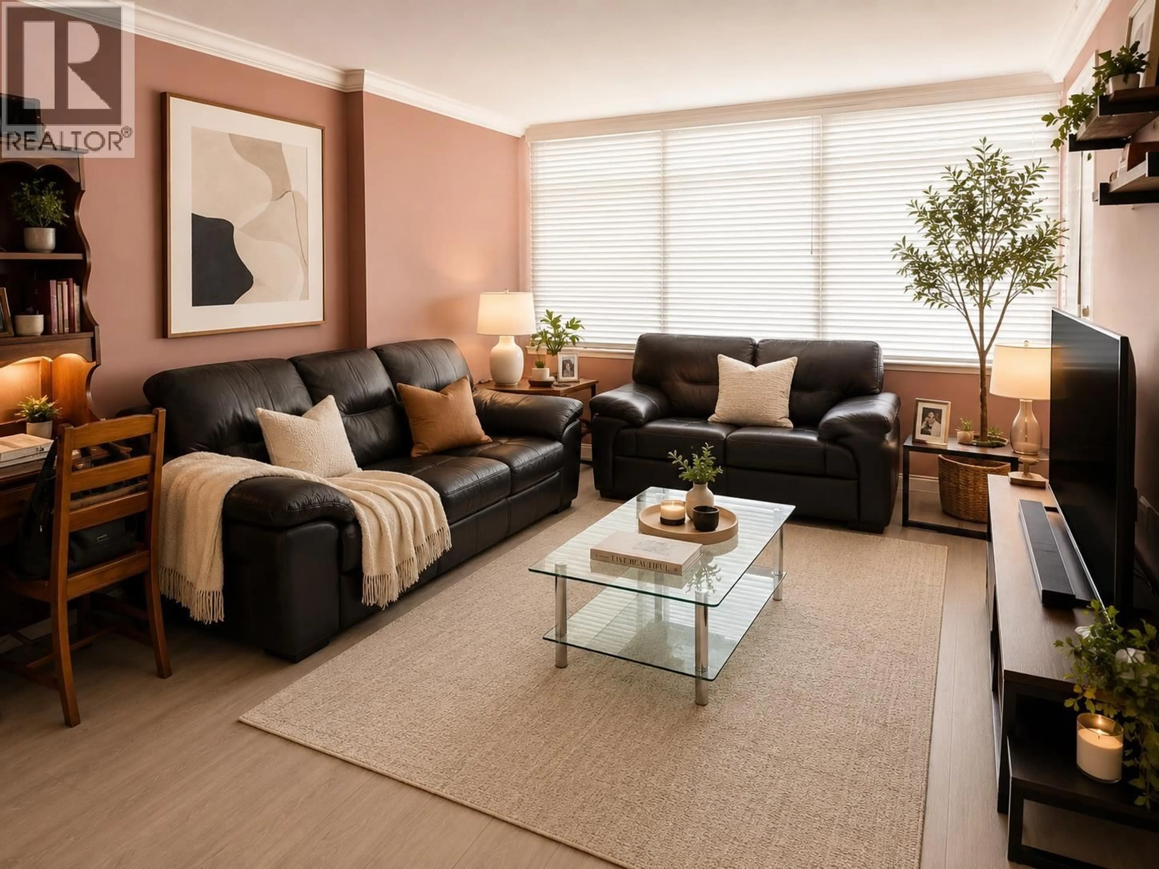 Living room with furniture, unknown for 703 - 6631 MINORU BOULEVARD, Richmond British Columbia V6Y1Z1