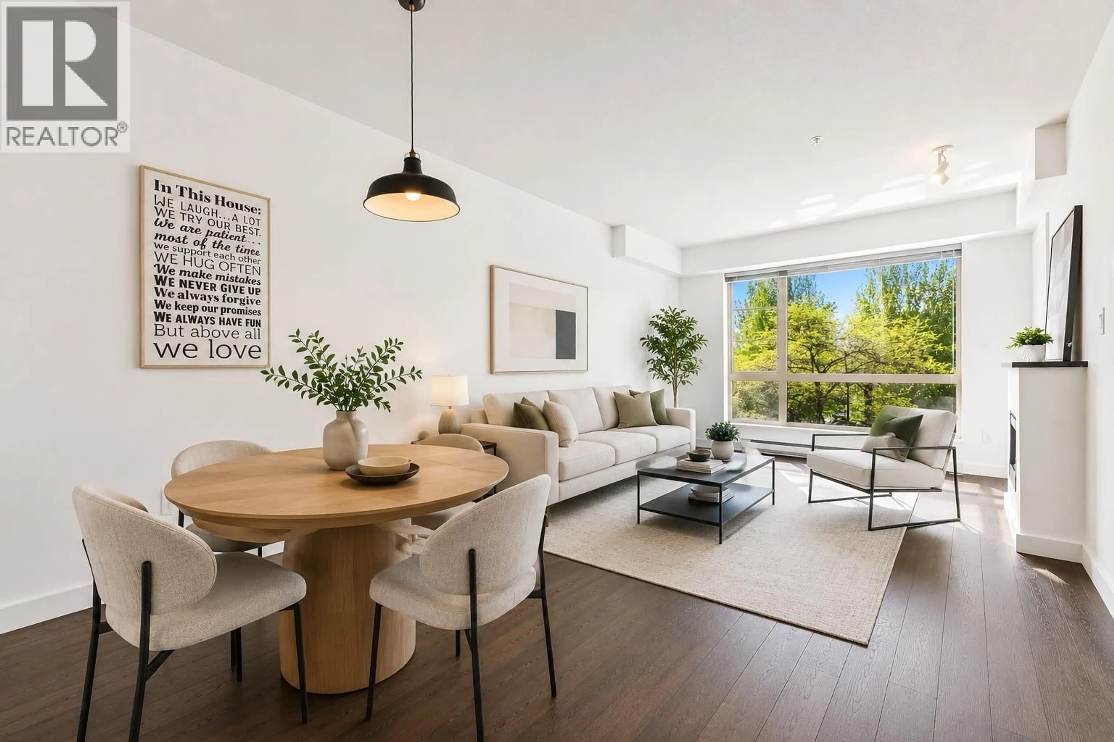 Living room with furniture, unknown for 303 - 1330 MARINE DRIVE, North Vancouver British Columbia V7P1T4