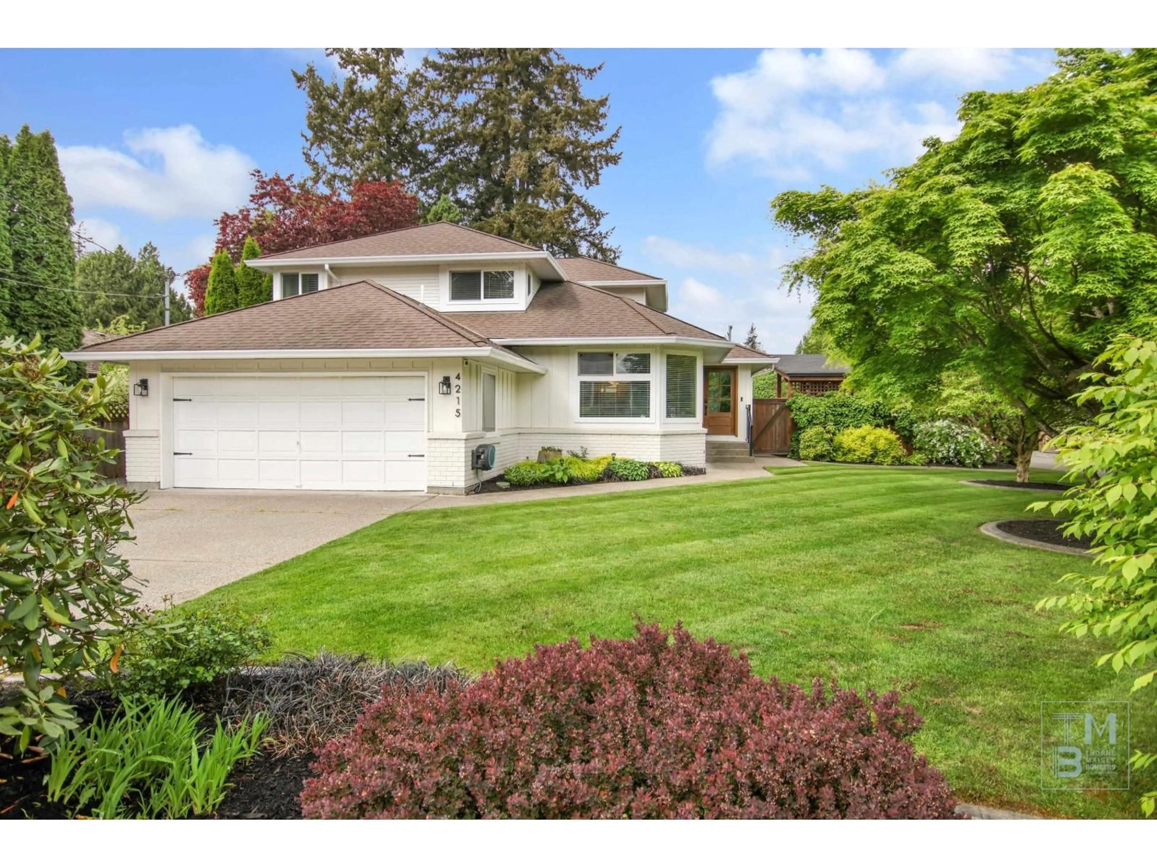 Home with vinyl exterior material, street for 4215 200A STREET, Langley British Columbia V3A4S3