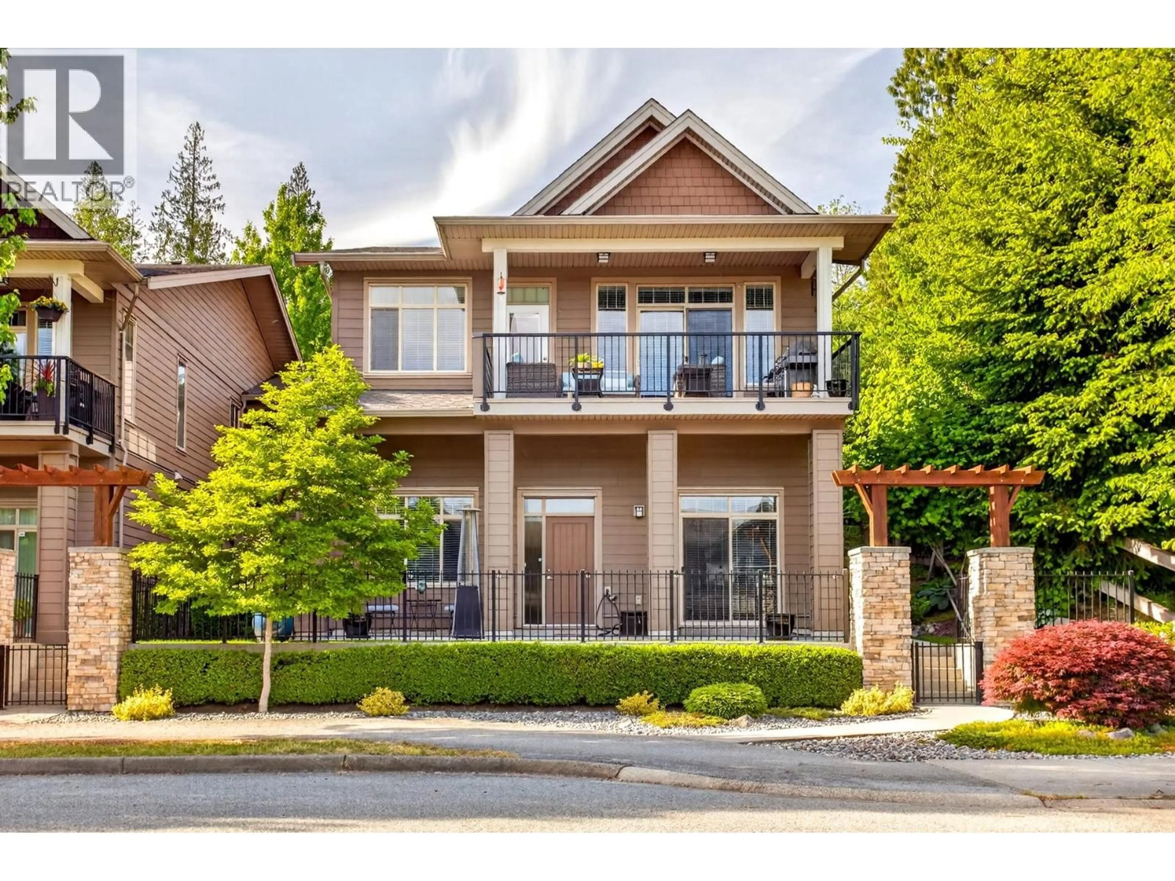 Home with brick exterior material, street for 103 - 3451 BURKE VILLAGE PROMENADE, Coquitlam British Columbia V3E0K1
