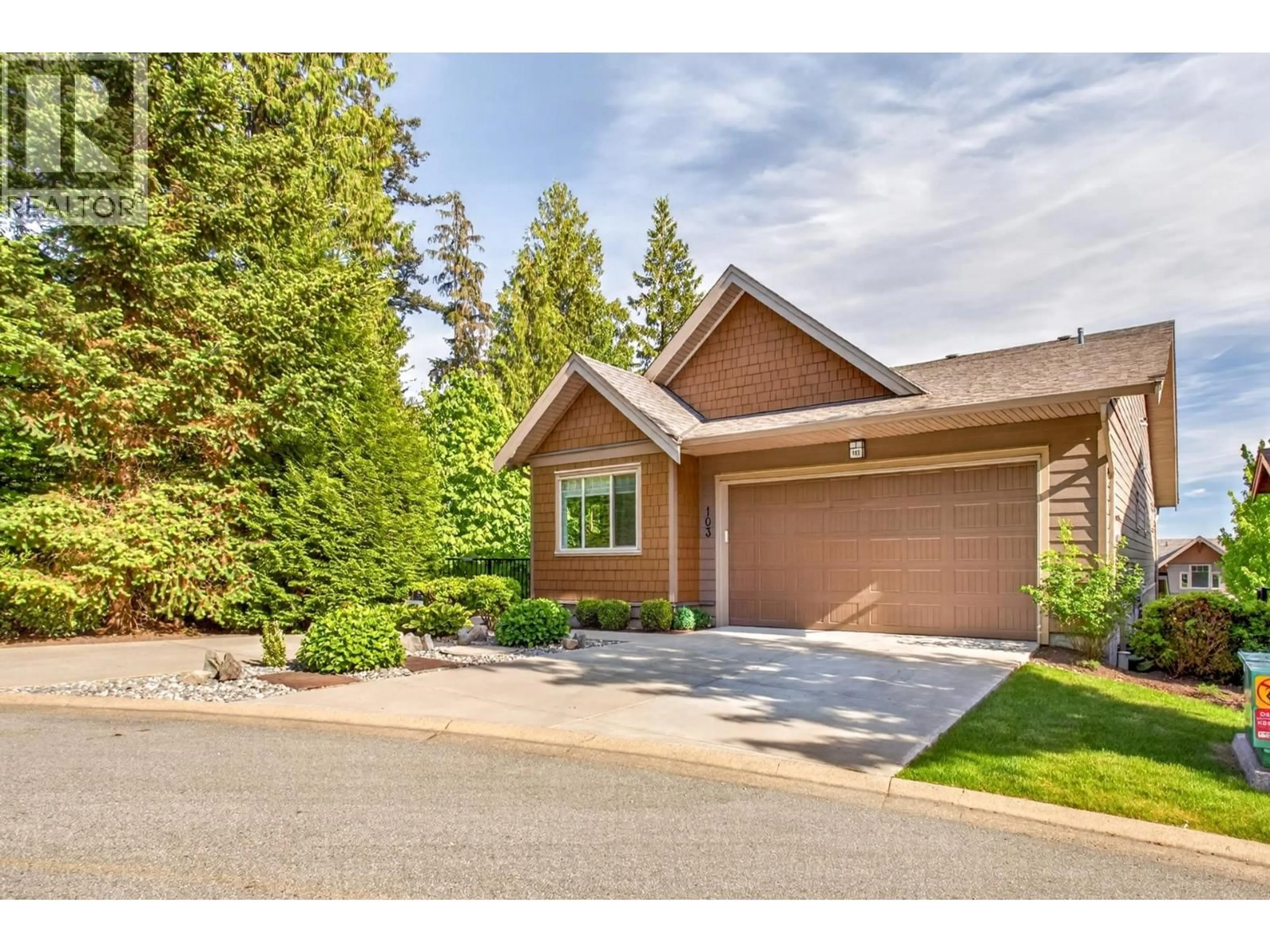 Home with brick exterior material, street for 103 - 3451 BURKE VILLAGE PROMENADE, Coquitlam British Columbia V3E0K1