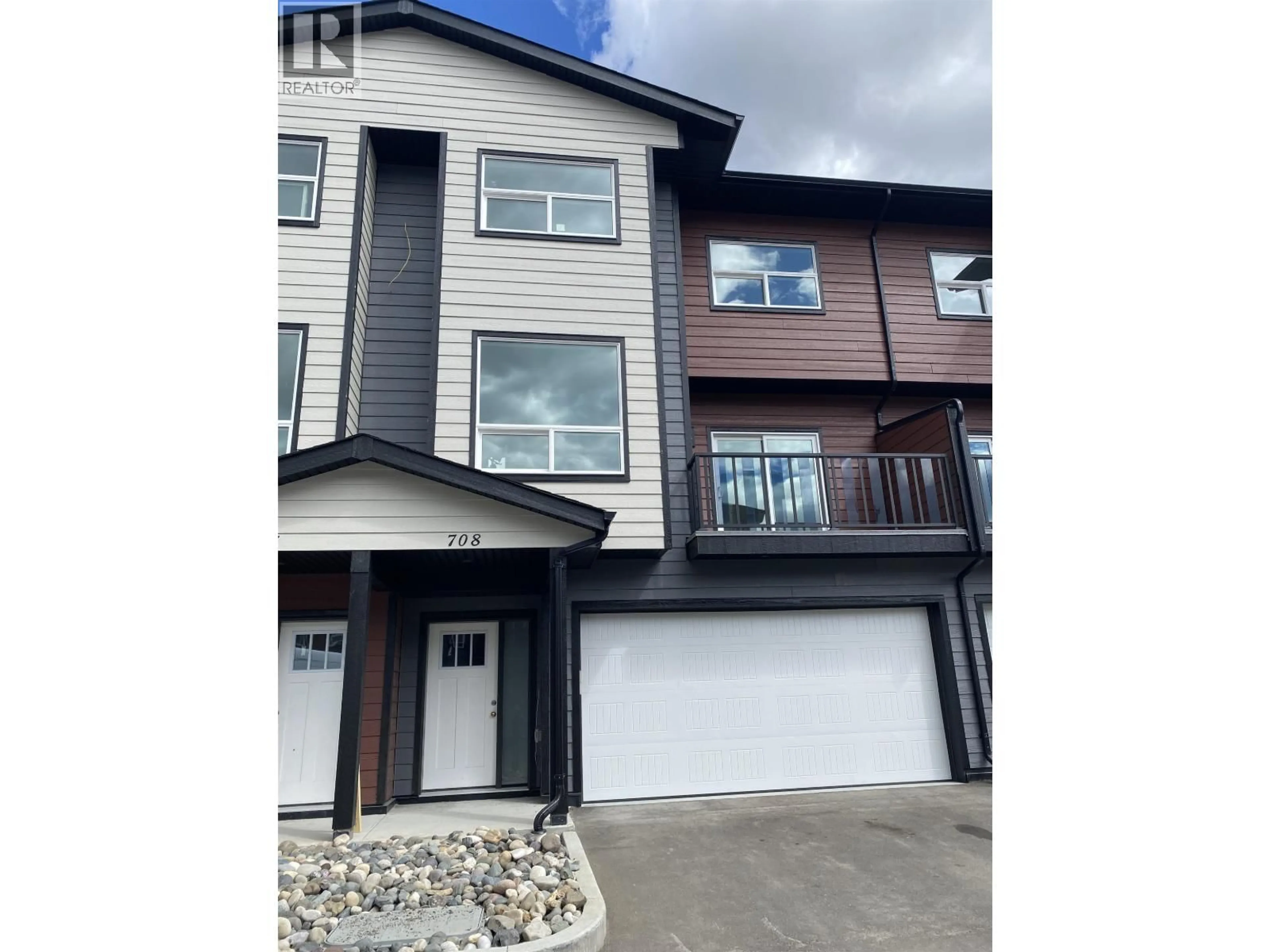 Home with vinyl exterior material, street for 708 - 7000 HUSBAND DRIVE, Prince George British Columbia V2N0K2