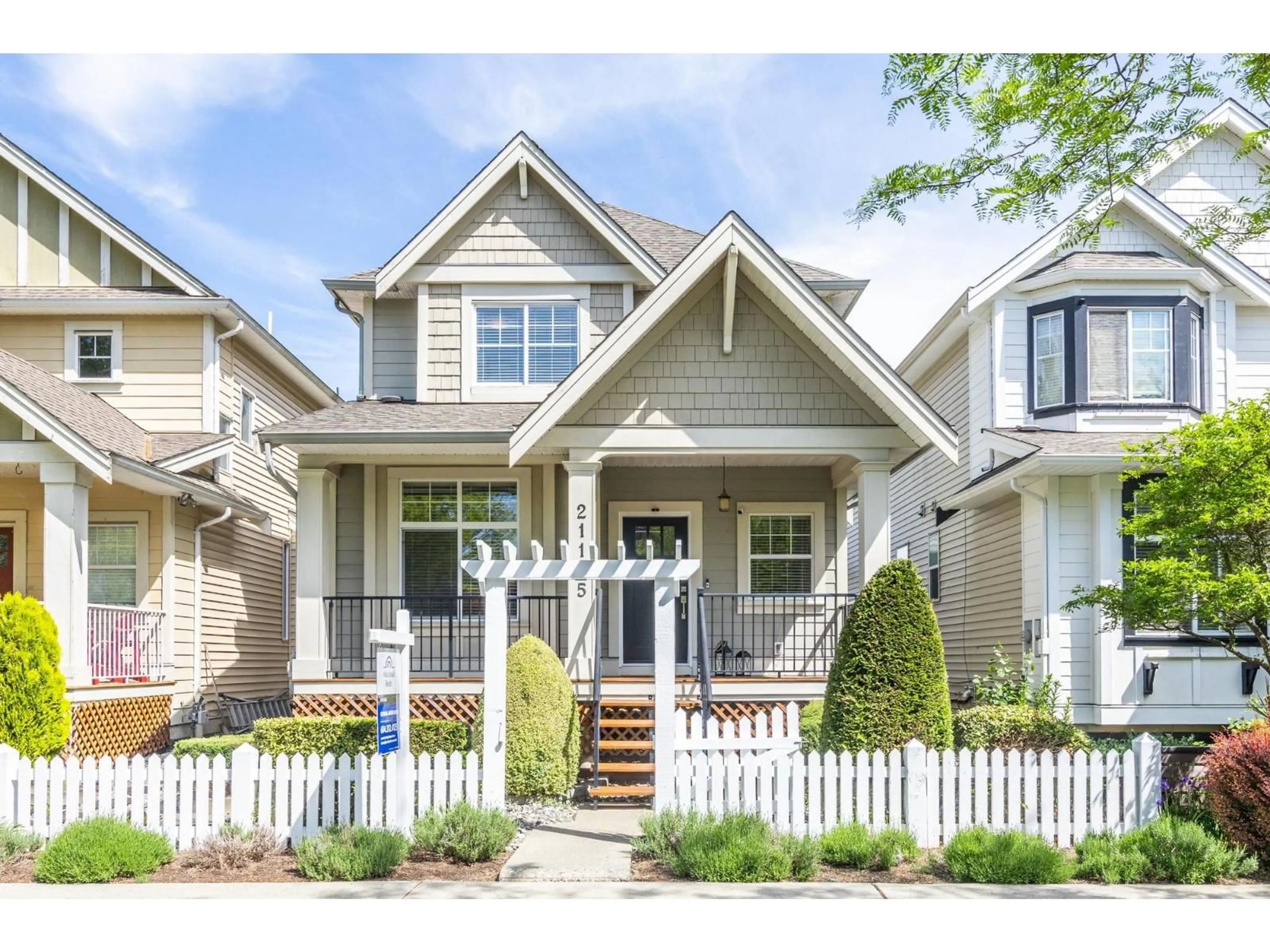 Home with vinyl exterior material, street for 21145 83RD AVENUE, Langley British Columbia V2Y0C2