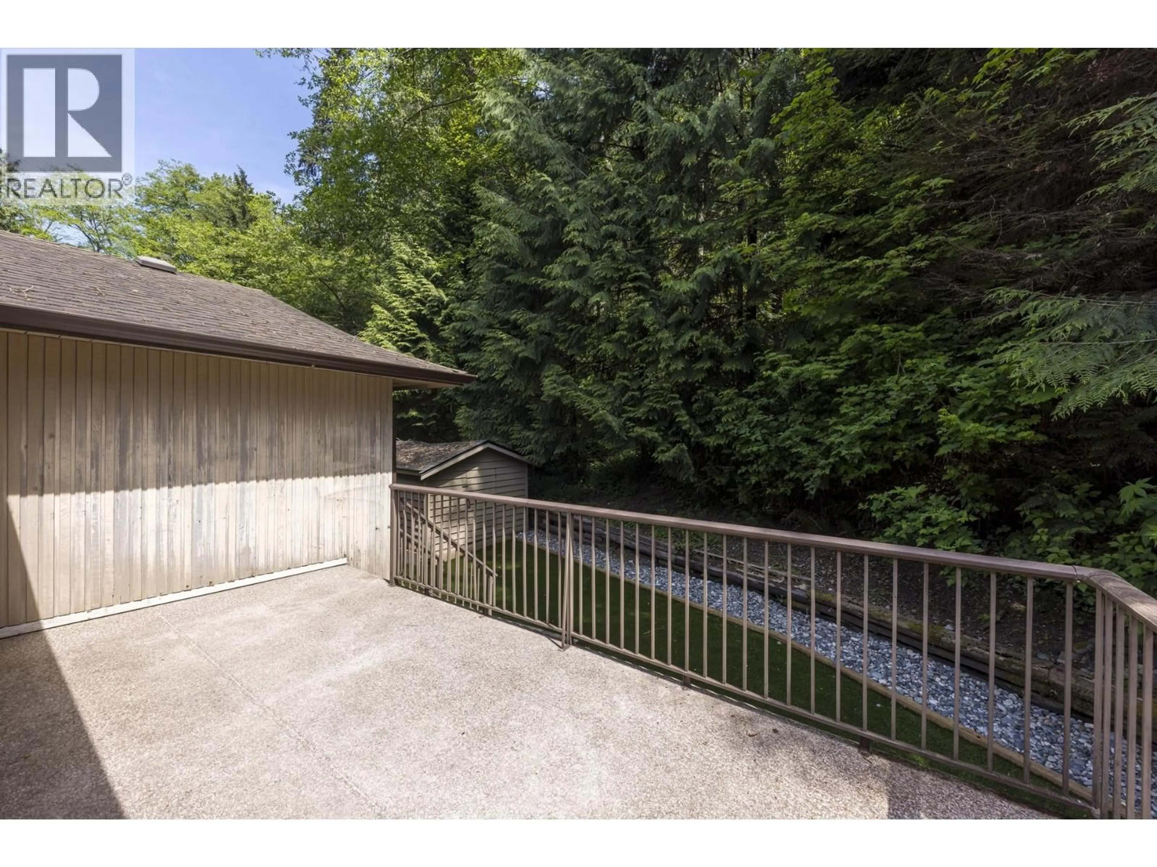 Patio, water/lake/river/ocean view for 1184 RIVERSIDE DRIVE, North Vancouver British Columbia V7H1V5