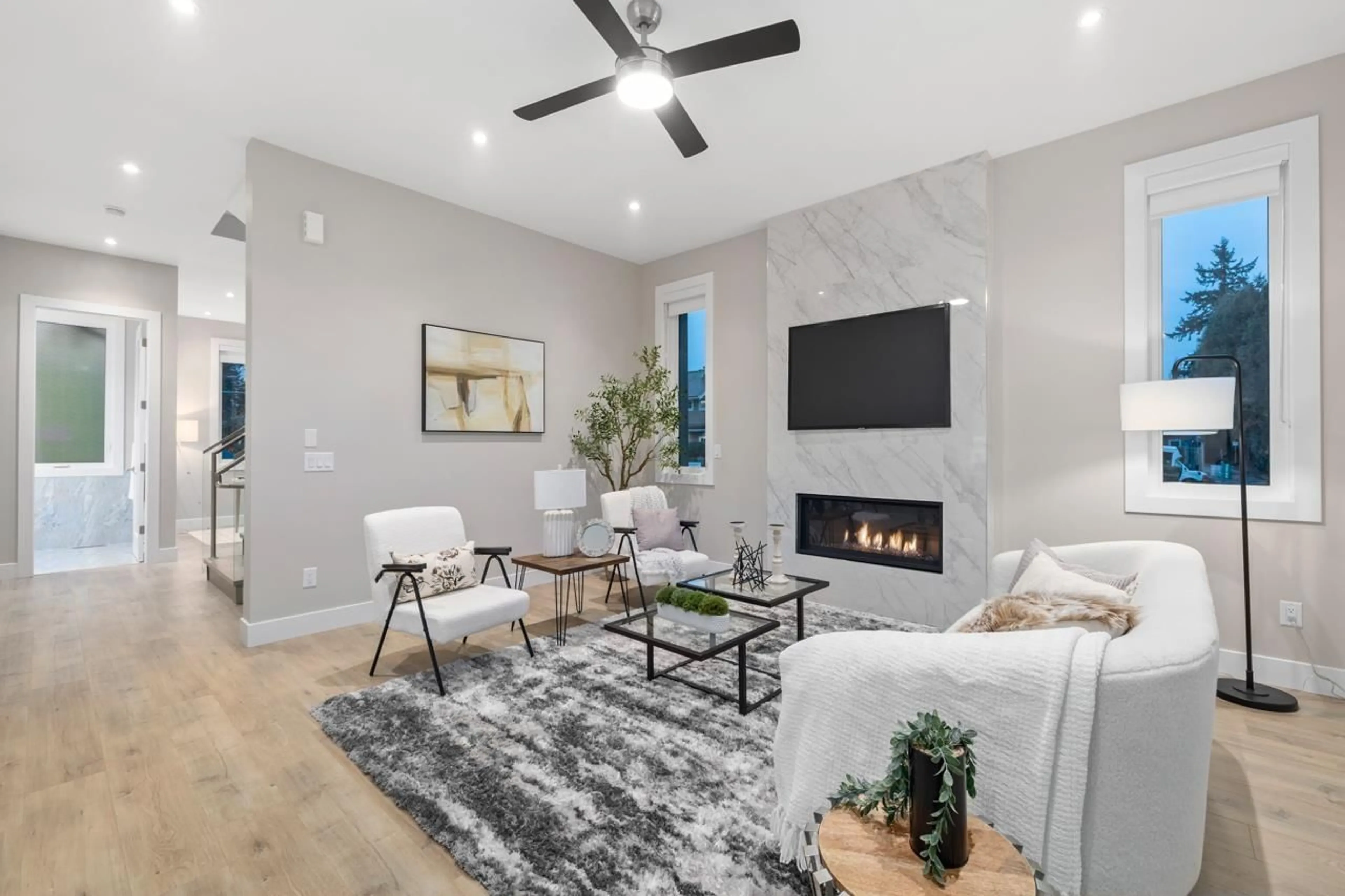 Living room with furniture, unknown for 7 - 32775 MARSHALL ROAD, Abbotsford British Columbia V2S1J6