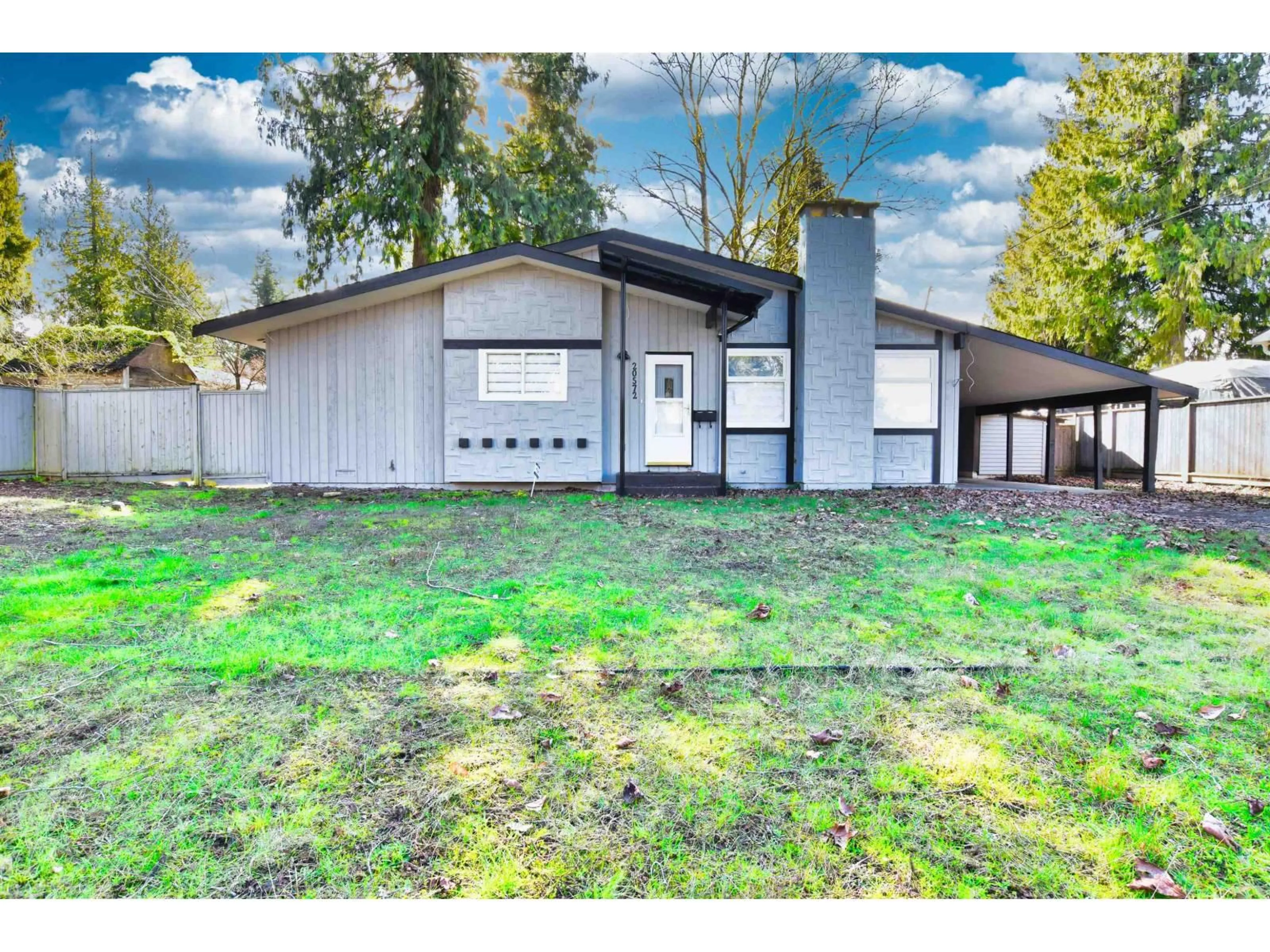 Home with vinyl exterior material, street for 20572 43 AVENUE, Langley British Columbia V3A3C2