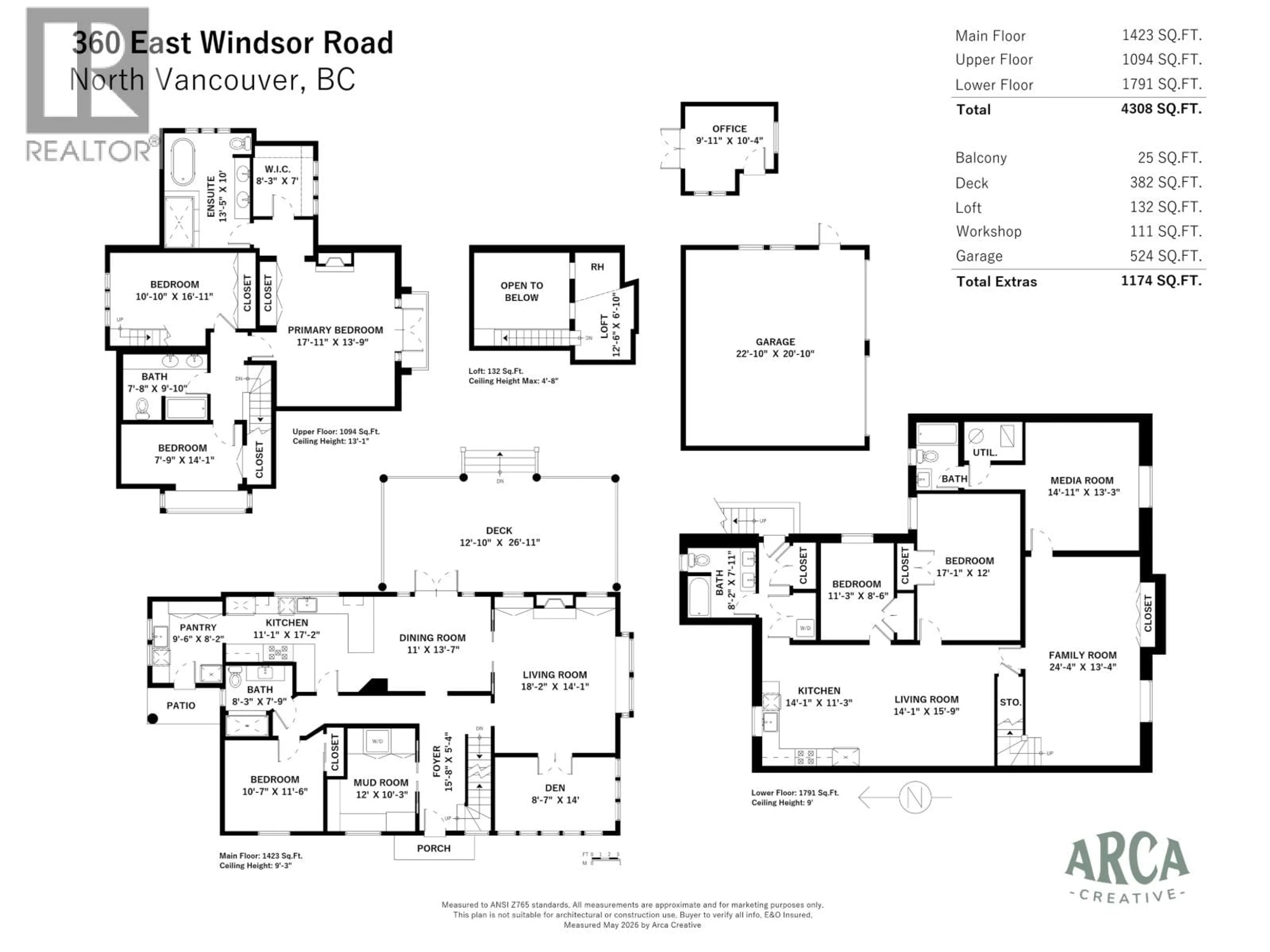 Floor plan for 360 WINDSOR ROAD, North Vancouver British Columbia V7N1K1