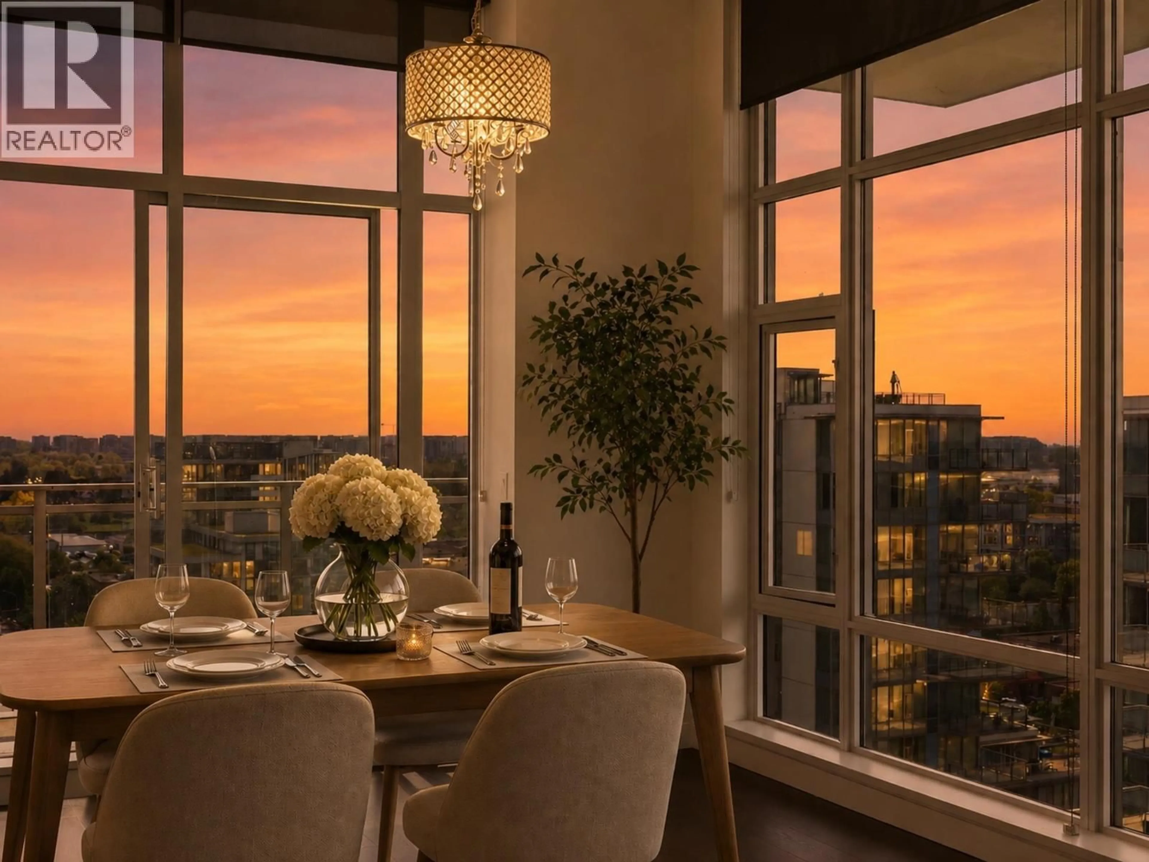 Dining room, unknown for 1901 - 8800 HAZELBRIDGE WAY, Richmond British Columbia V6X1P6