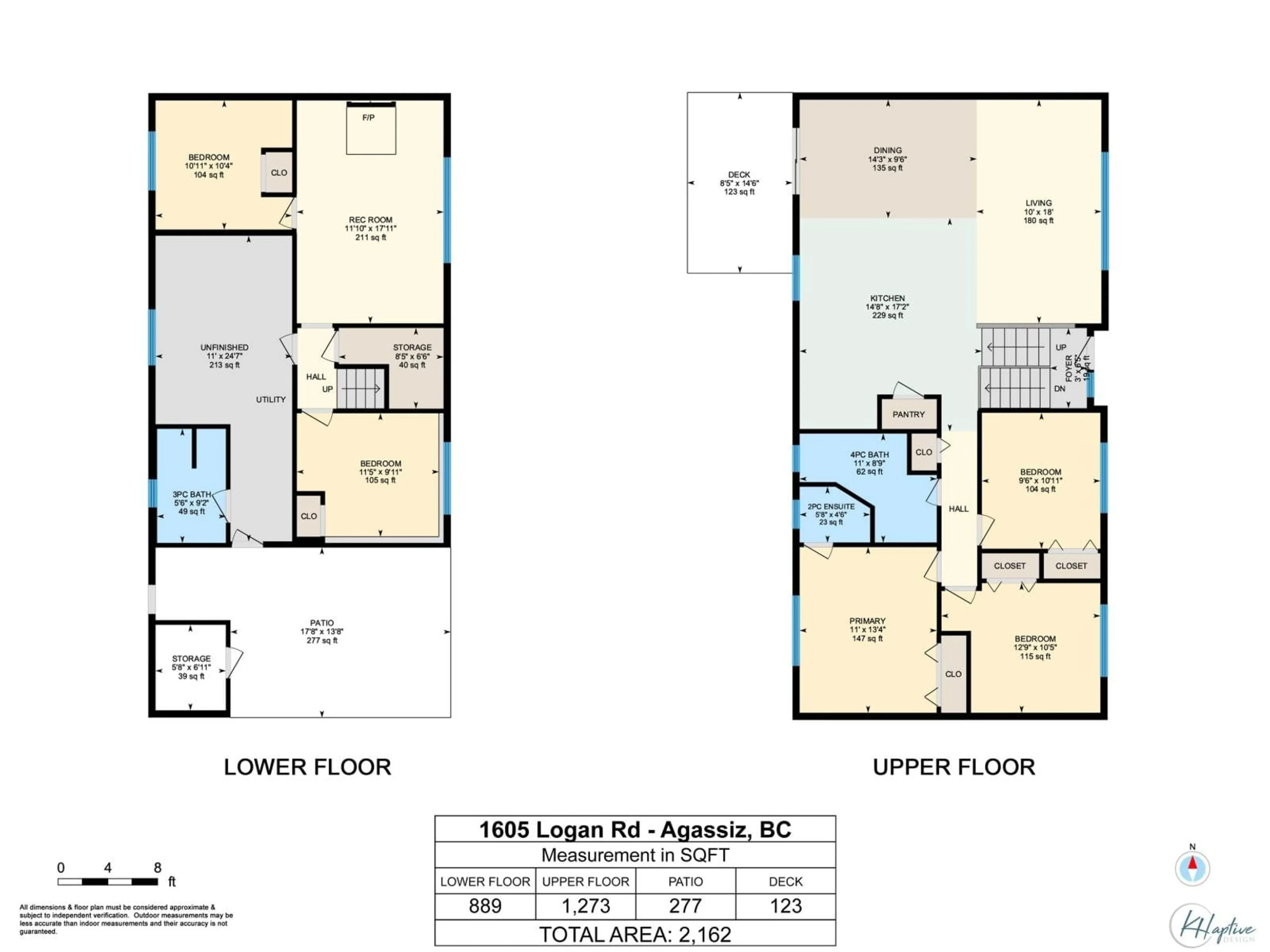 Floor plan for 1605 LOGAN ROAD, Agassiz British Columbia V0M1A2