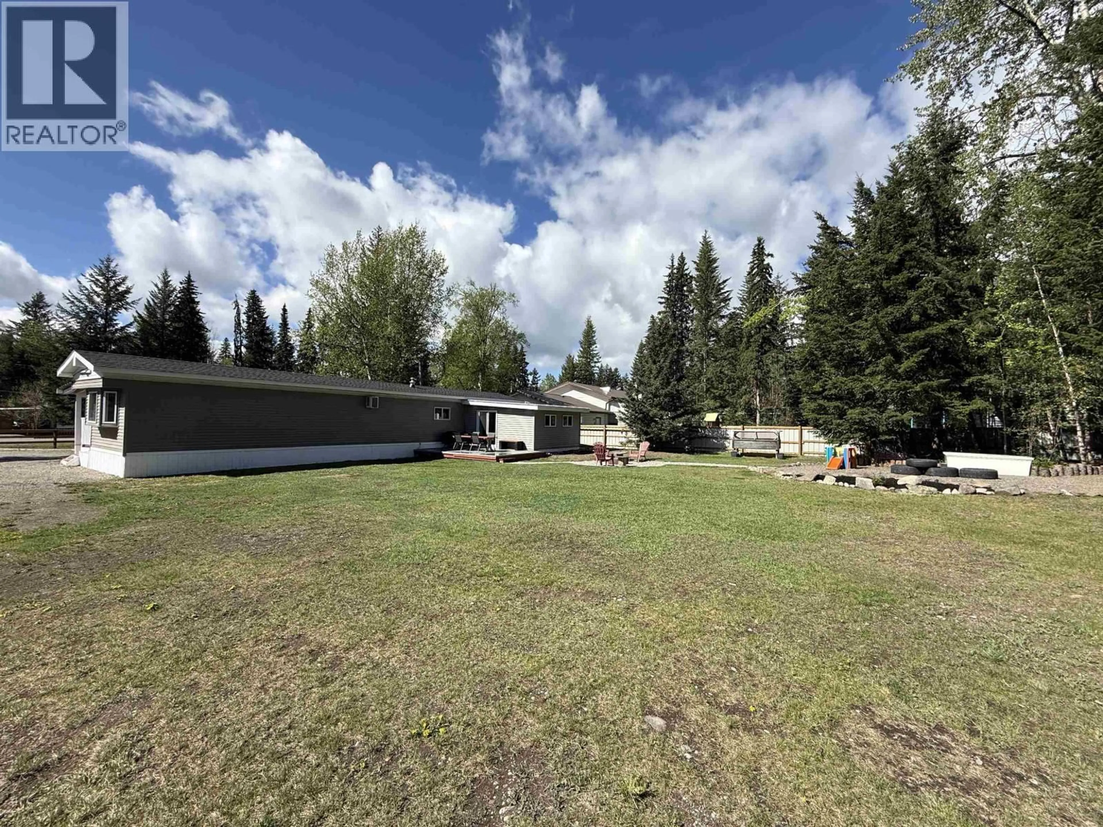 A pic from outside/outdoor area/front of a property/back of a property/a pic from drone, mountain view for 2408 TANOKA ROAD, Quesnel British Columbia V2J7B8