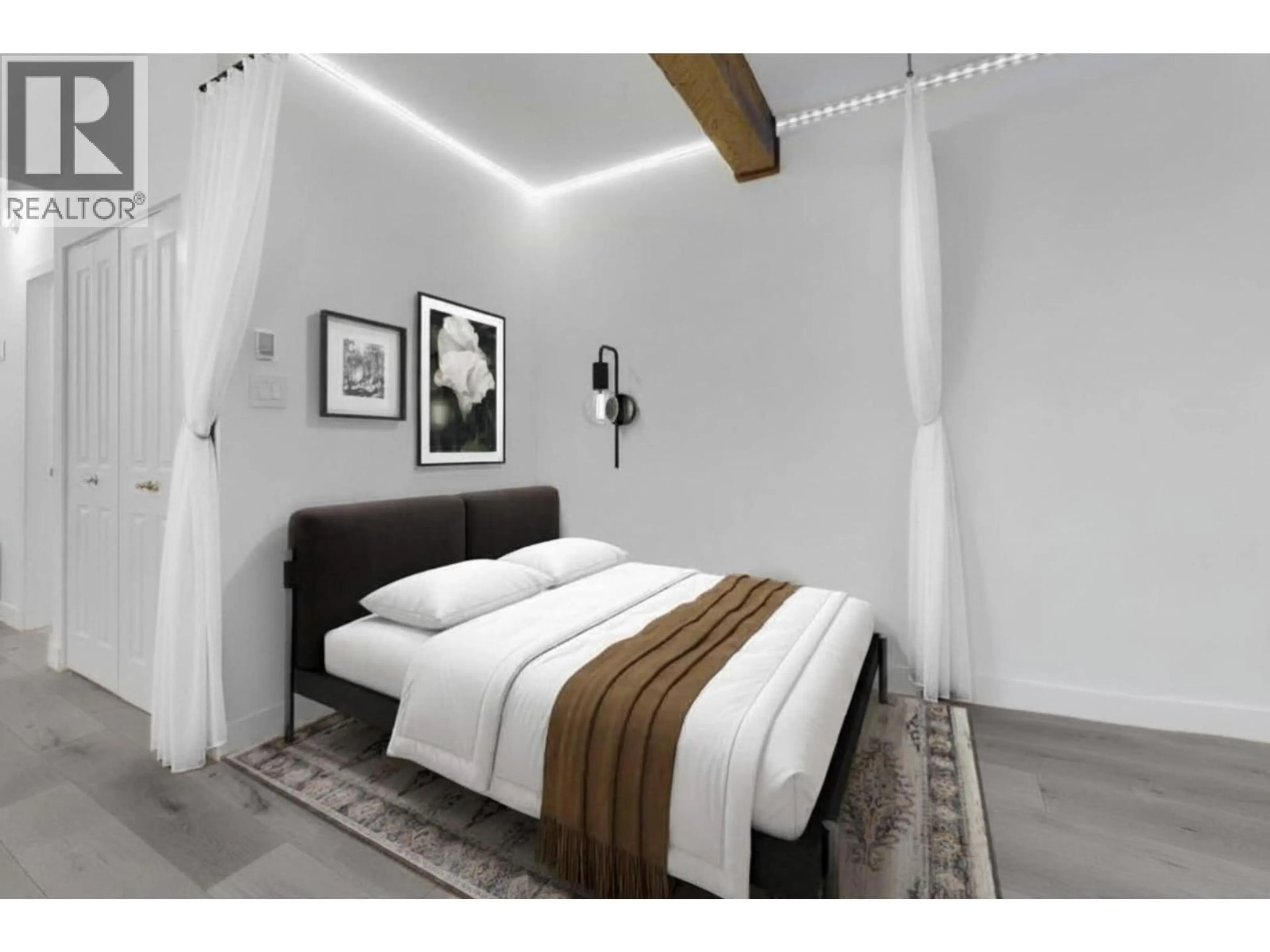 Bedroom with bed, unknown for 207 - 1655 NELSON STREET, Vancouver British Columbia V6G1M4