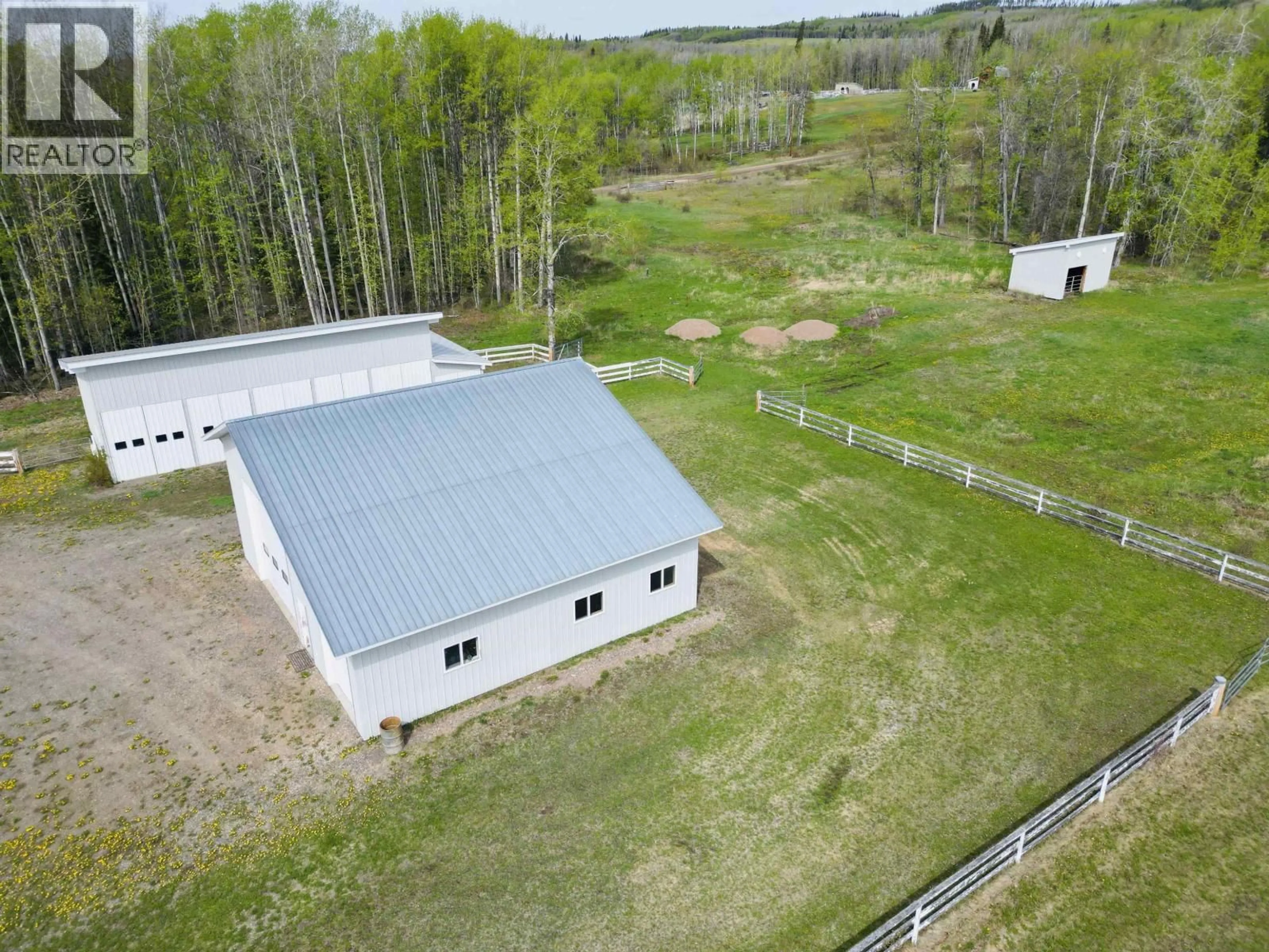 A pic from outside/outdoor area/front of a property/back of a property/a pic from drone, building for 7120 BROWN ROAD, Burns Lake British Columbia V0J1E2