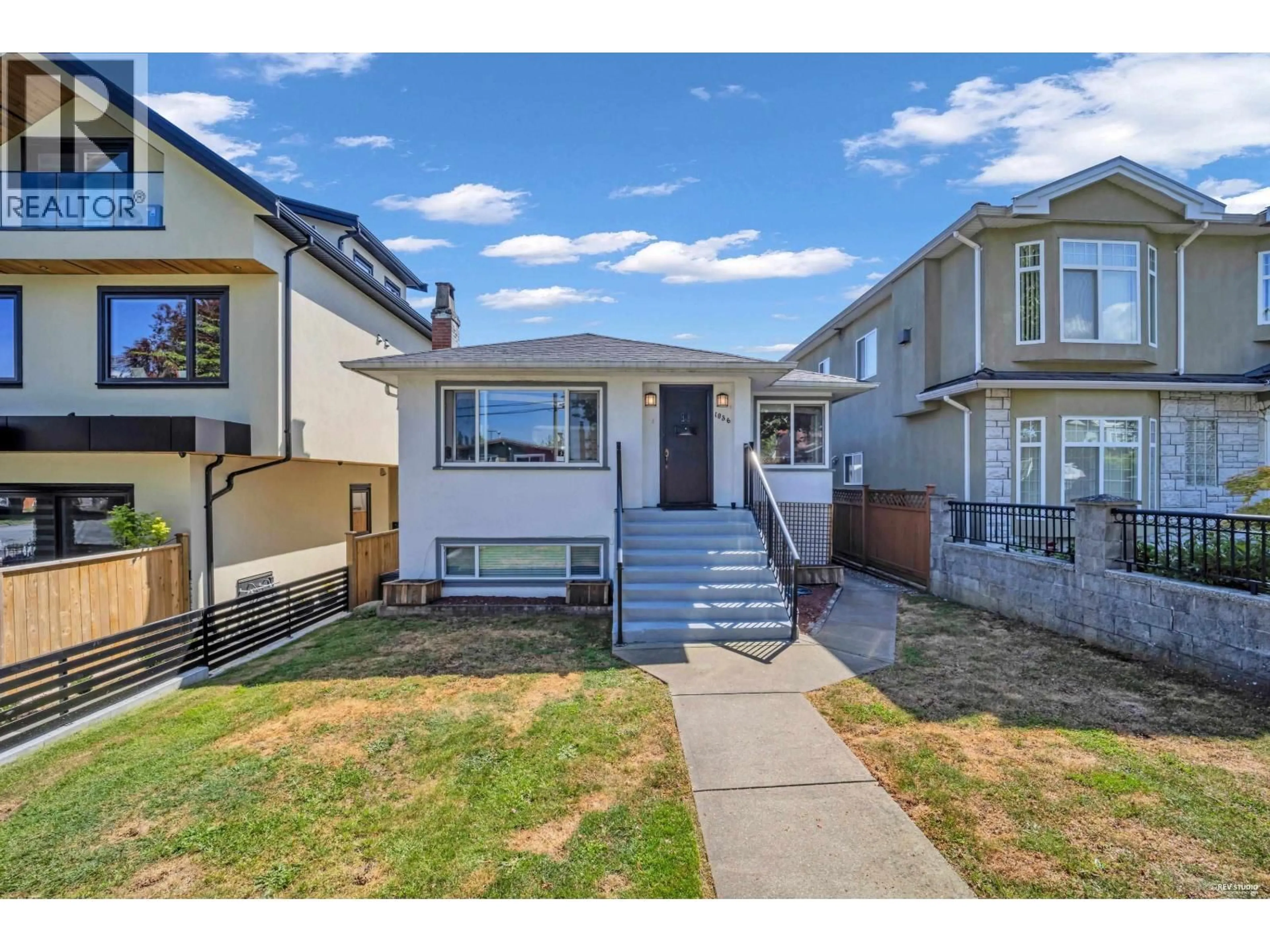 Home with vinyl exterior material, street for 1036 NOOTKA STREET, Vancouver British Columbia V5K4E7