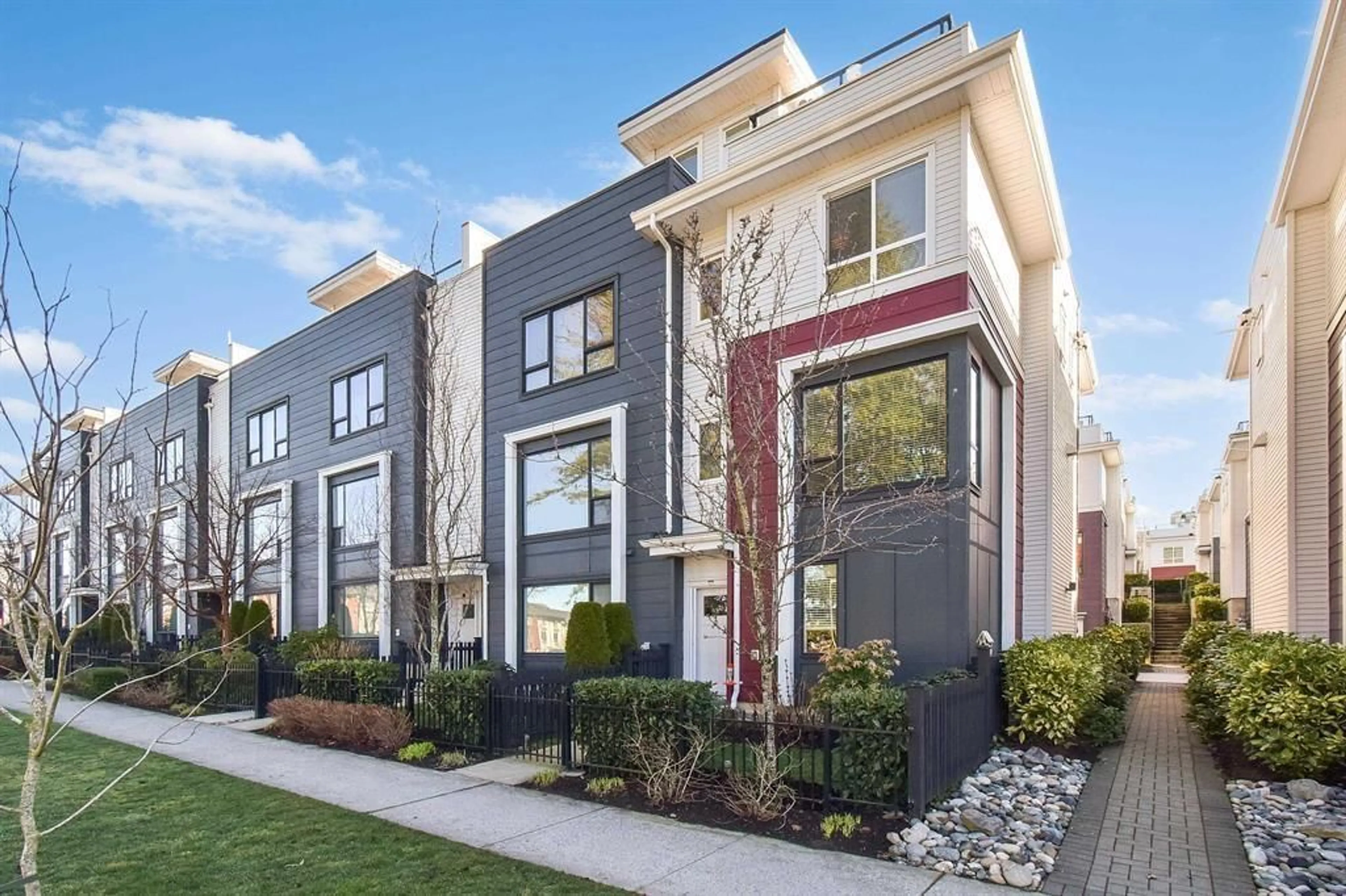Home with brick exterior material, street for 163 - 2280 163 STREET, Surrey British Columbia V3Z0S4