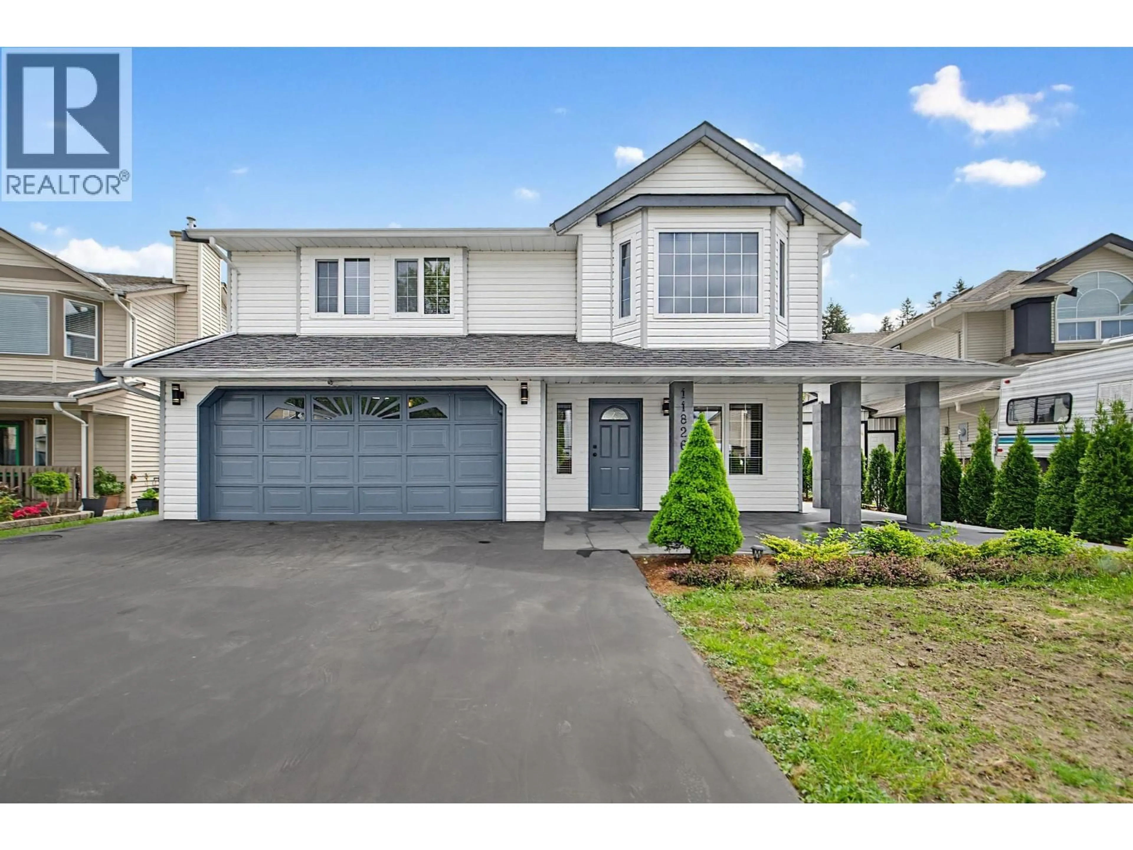Home with vinyl exterior material, street for 11826 MEADOWLARK DRIVE, Maple Ridge British Columbia V2X9L5