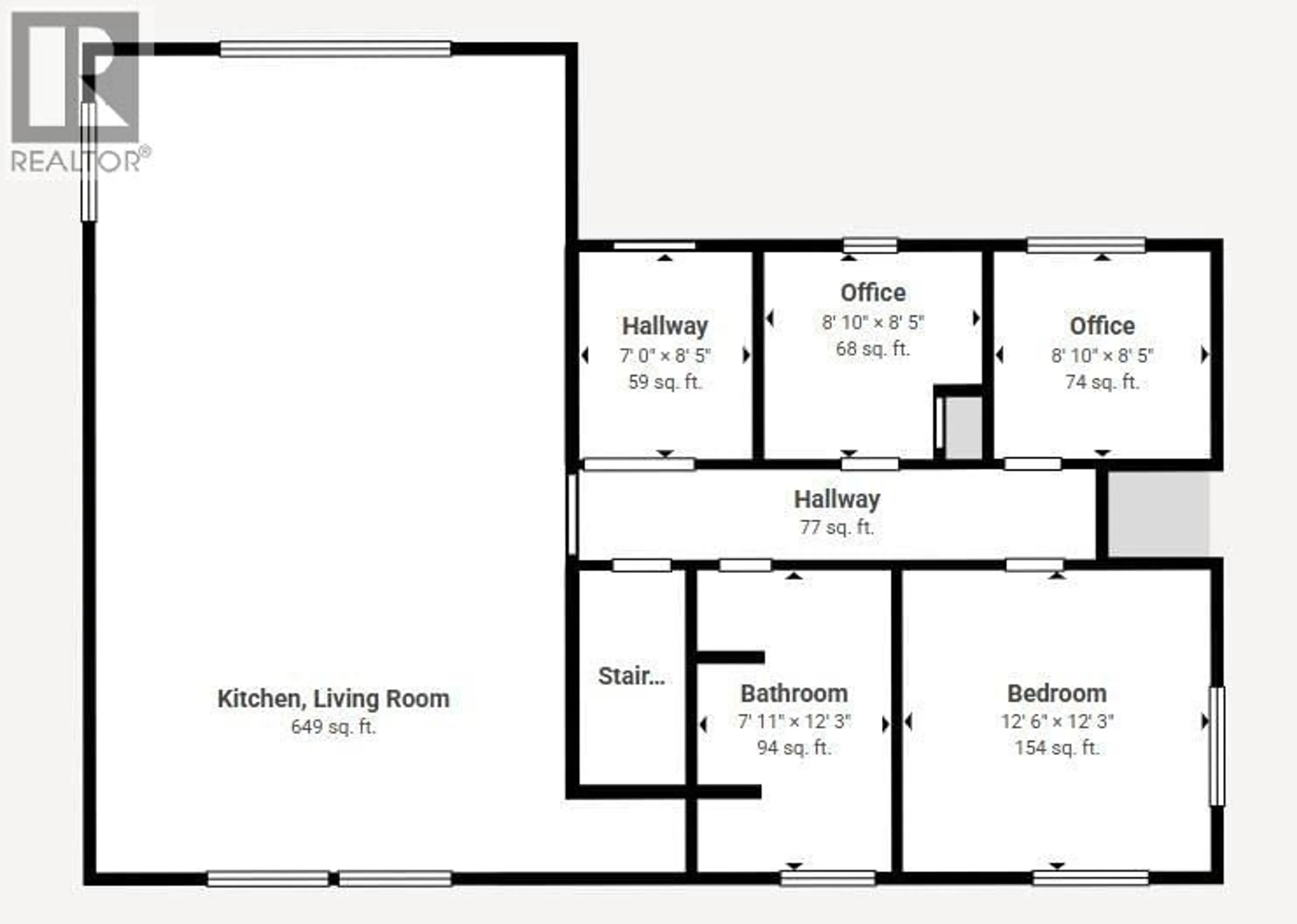 Floor plan for 2341 REIERSON ROAD, Quesnel British Columbia V2J6K1