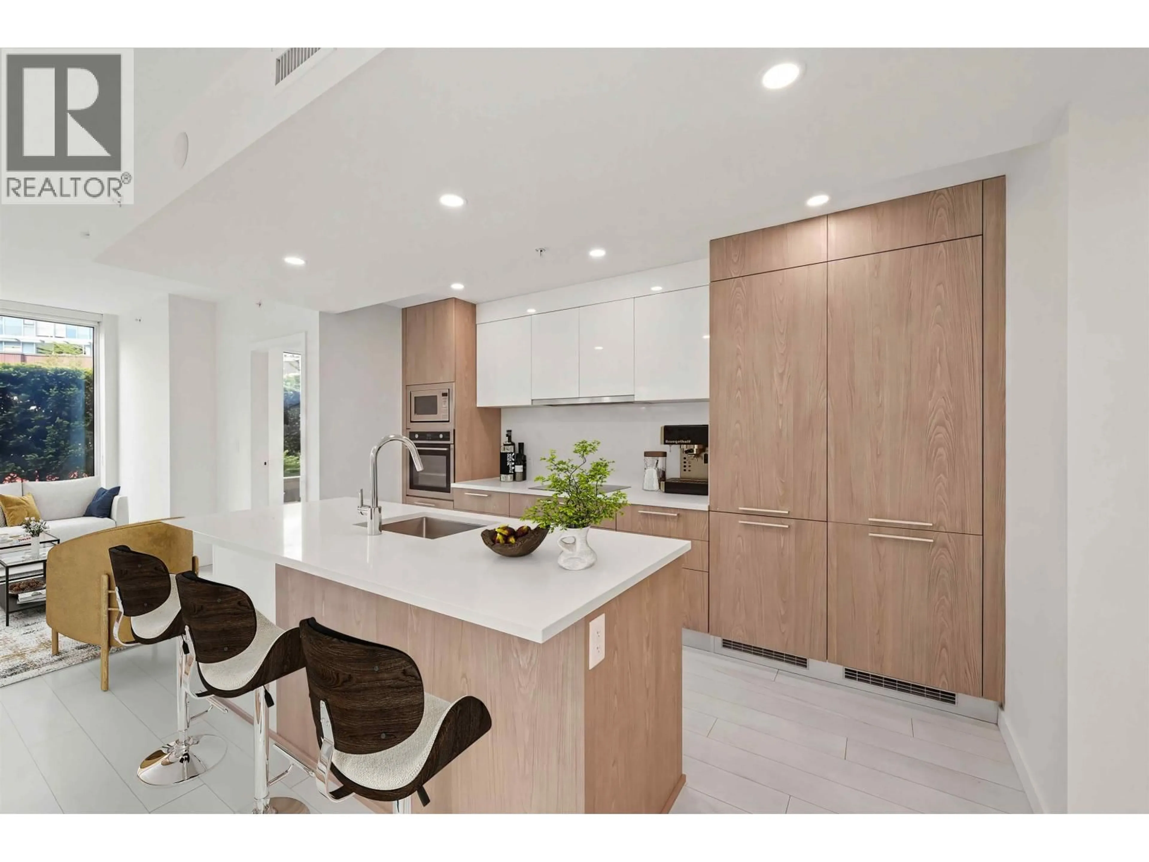 Contemporary kitchen, ceramic/tile floor for 310 - 285 10TH AVENUE, Vancouver British Columbia V5T0H6