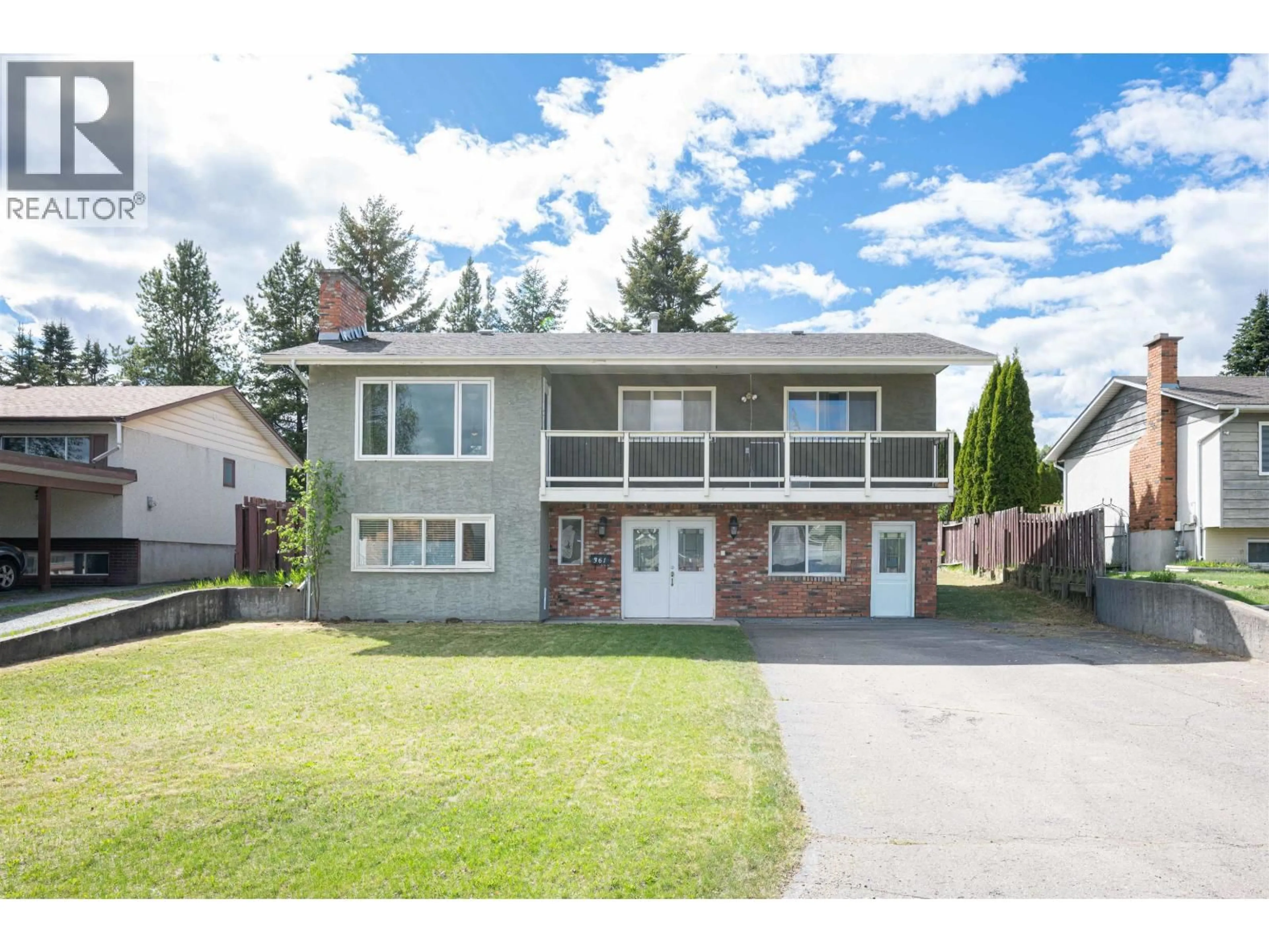 Home with vinyl exterior material, street for 361 GRAHAM STREET, Prince George British Columbia V2M5W3