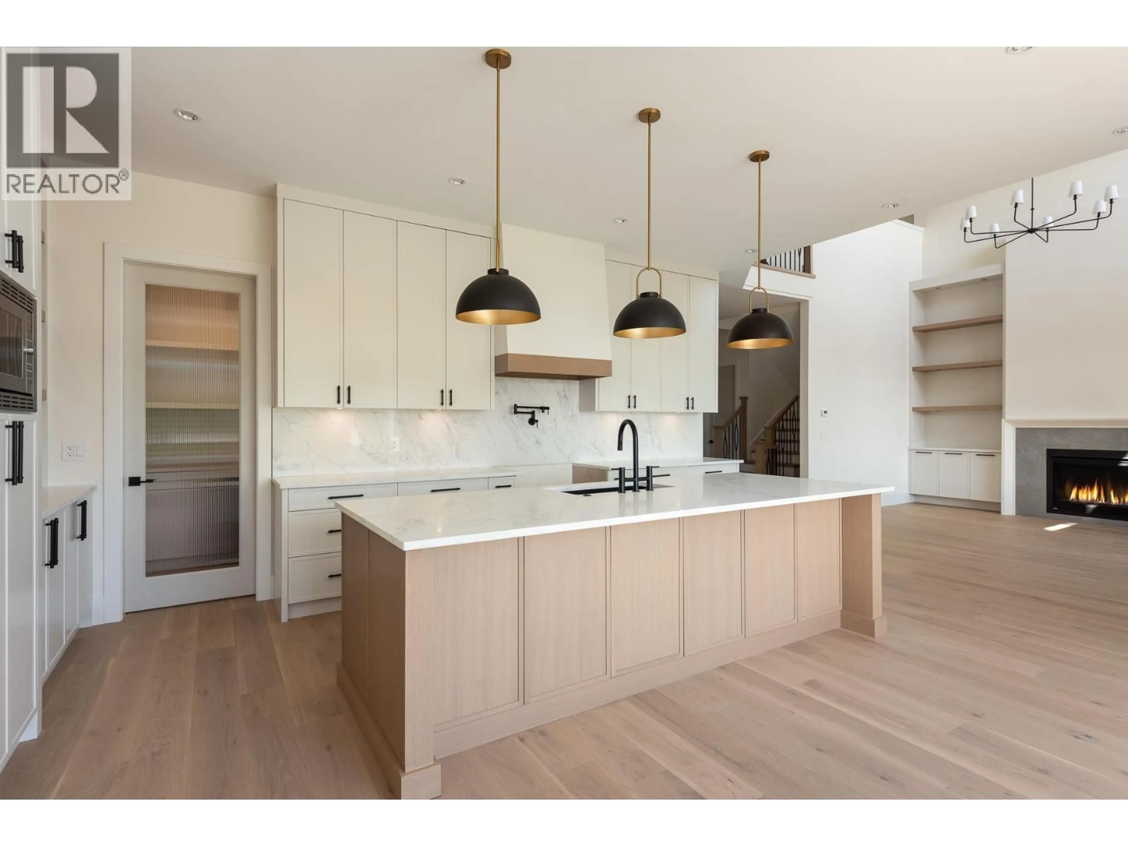 Open concept kitchen, wood/laminate floor for 3502 DANIELSON DRIVE, Coquitlam British Columbia V3E3H2