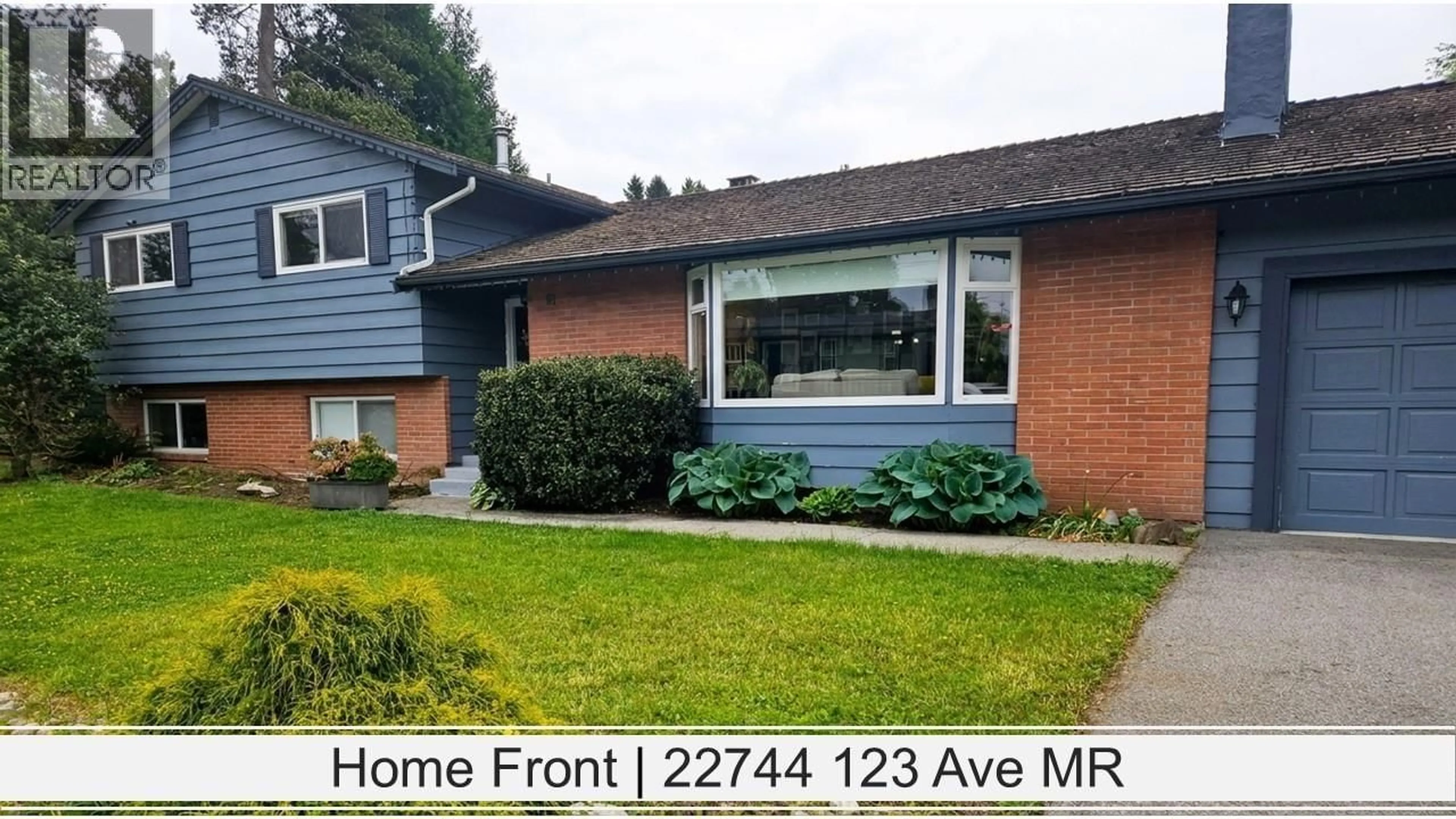 Home with vinyl exterior material, street for 22744 123RD AVENUE, Maple Ridge British Columbia V2X4E6
