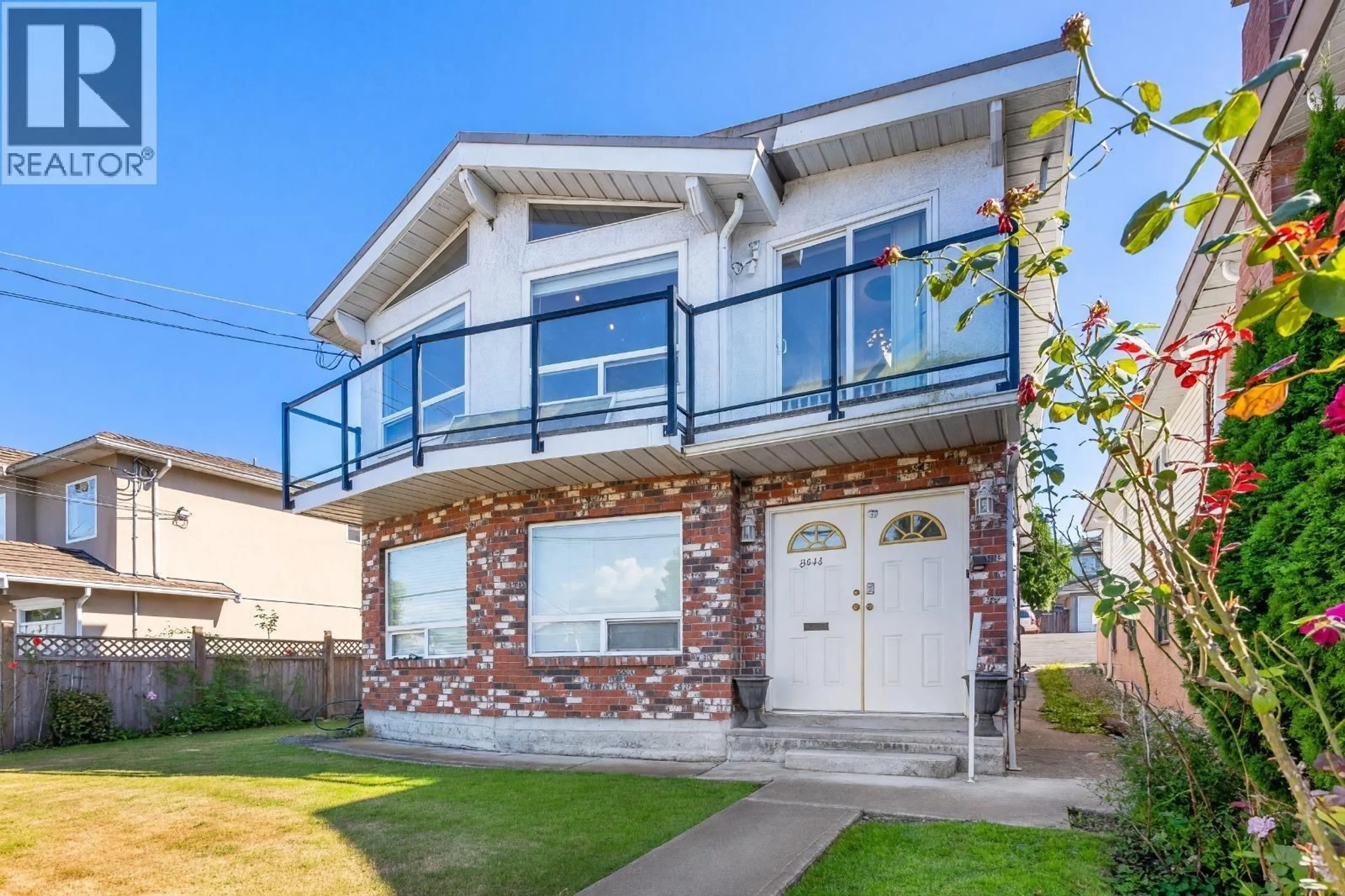 Home with brick exterior material, street for 5444 MANOR STREET, Burnaby British Columbia V5G1B7