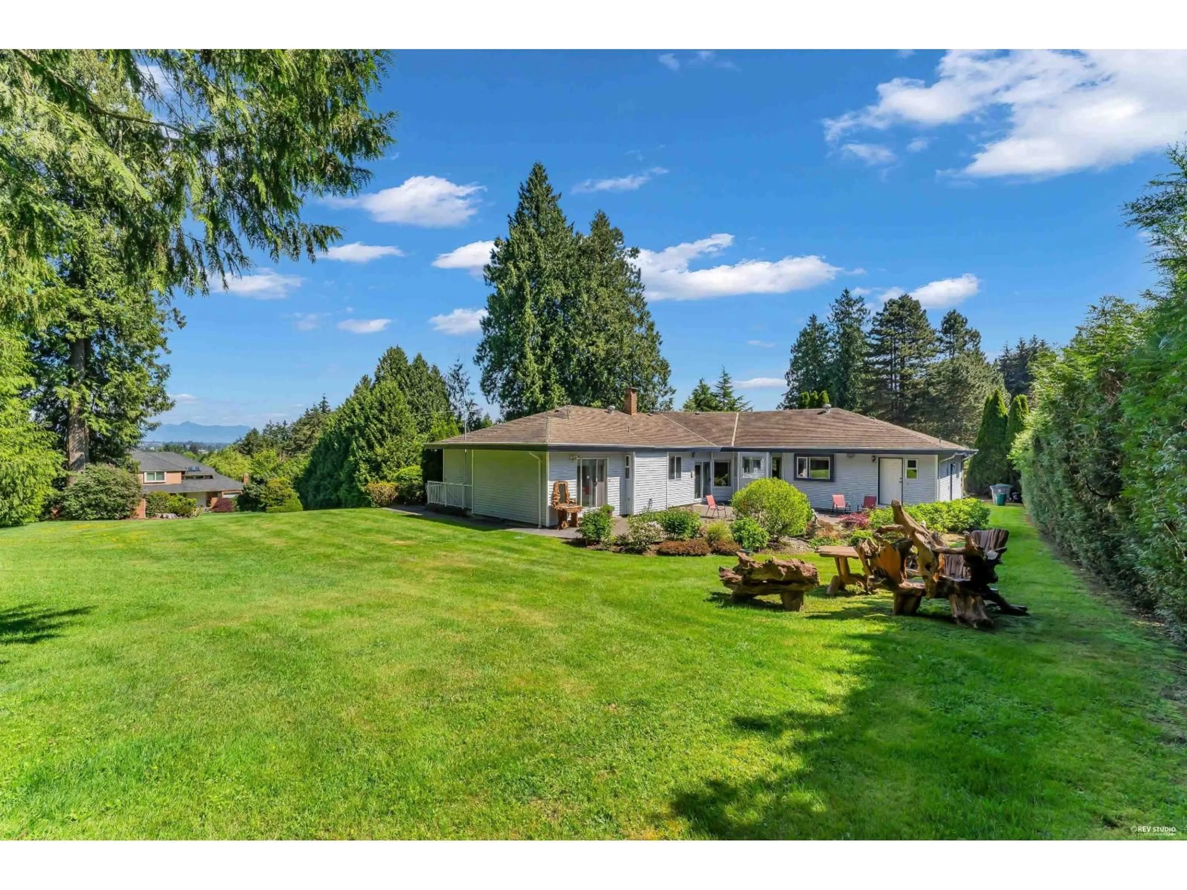 A pic from outside/outdoor area/front of a property/back of a property/a pic from drone, water/lake/river/ocean view for 3039 163 STREET, Surrey British Columbia V3Z0E3