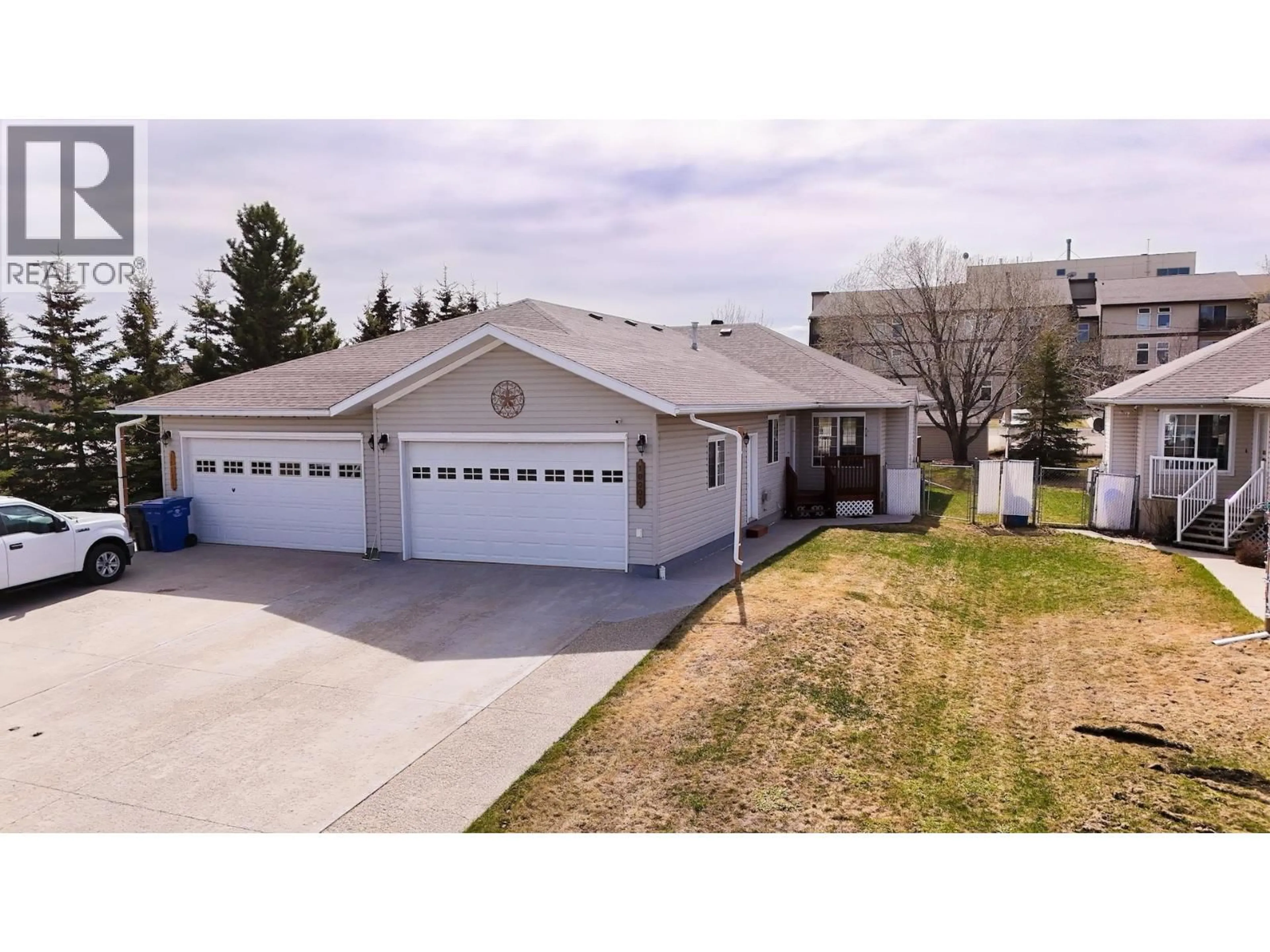 A pic from outside/outdoor area/front of a property/back of a property/a pic from drone, street for A - 10007 111 AVENUE, Fort St. John British Columbia V1J4S6