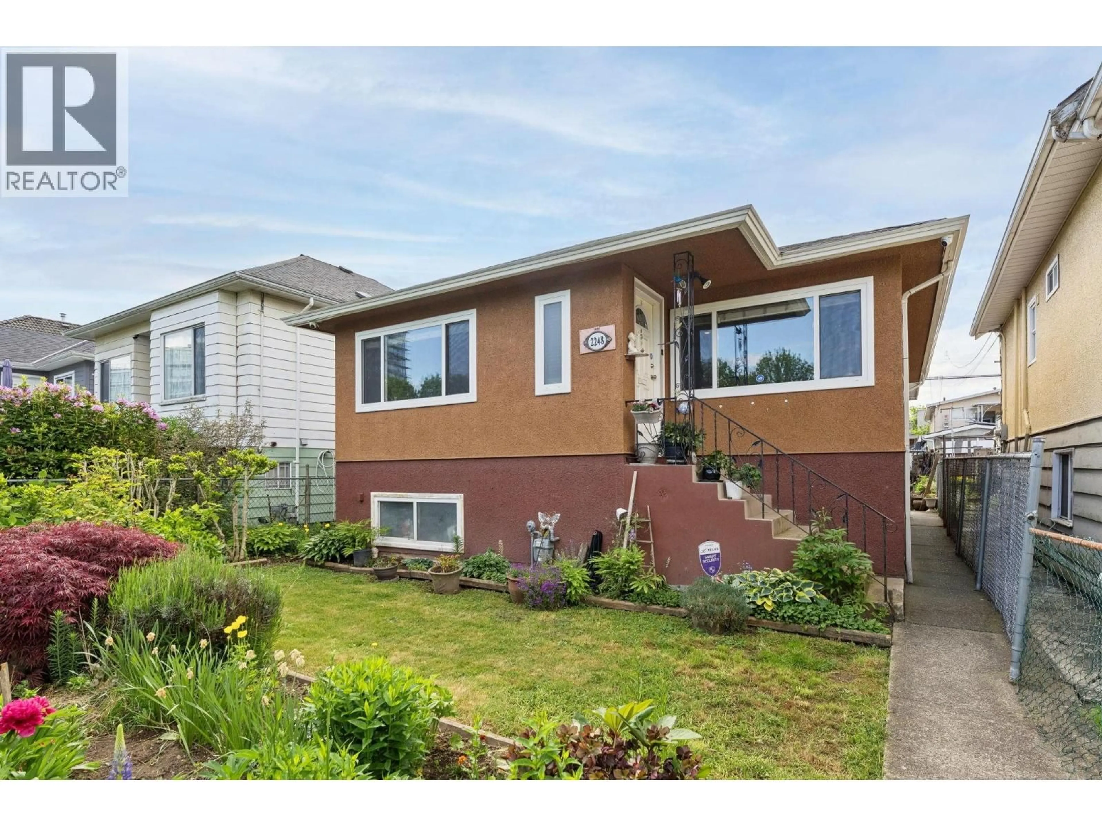 Home with vinyl exterior material, street for 2248 MANNERING AVENUE, Vancouver British Columbia V5N3C4