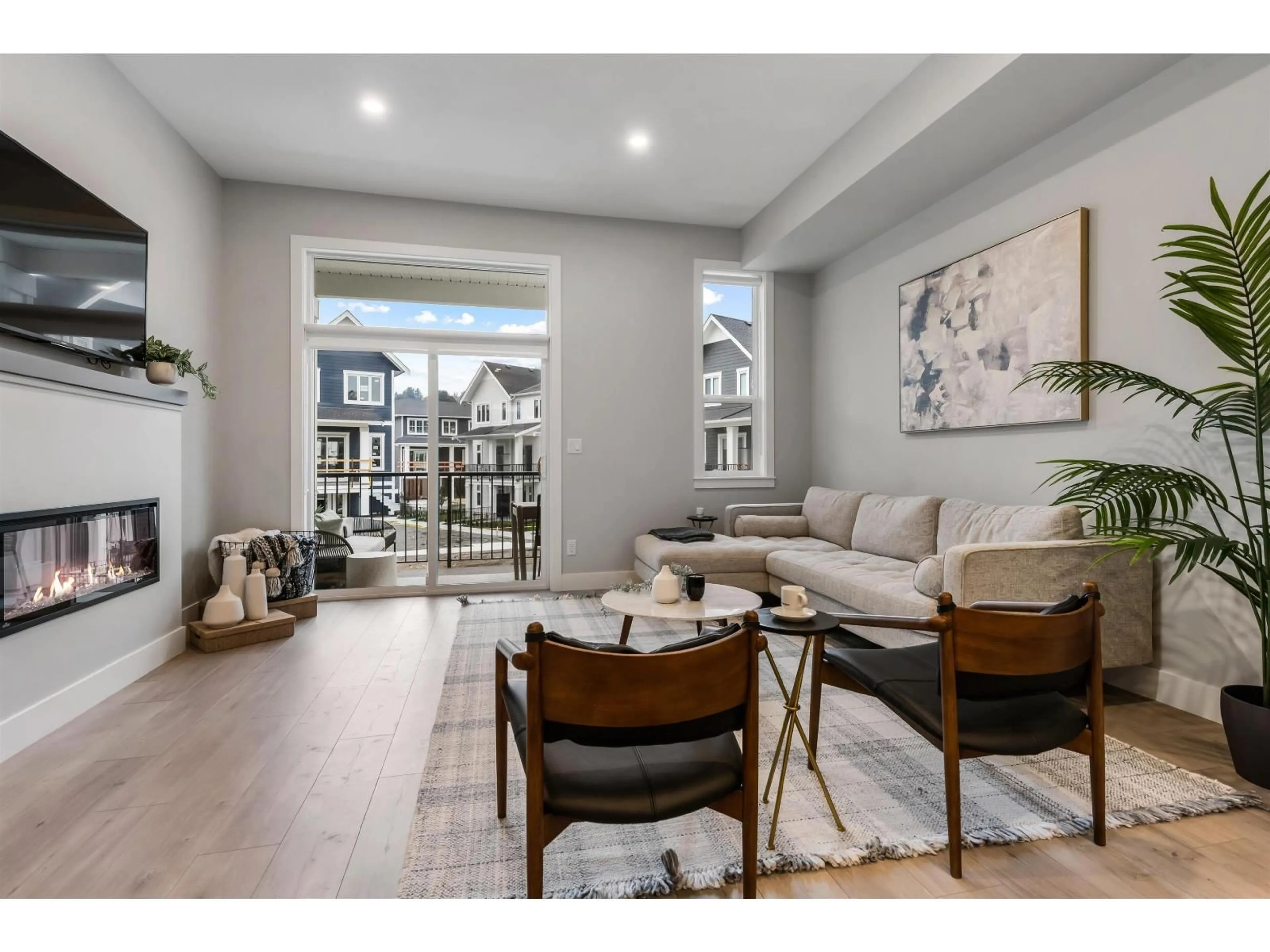 Living room with furniture, unknown for 8 - 7300 COPPERWOOD STREET, Chilliwack British Columbia V2R6G7