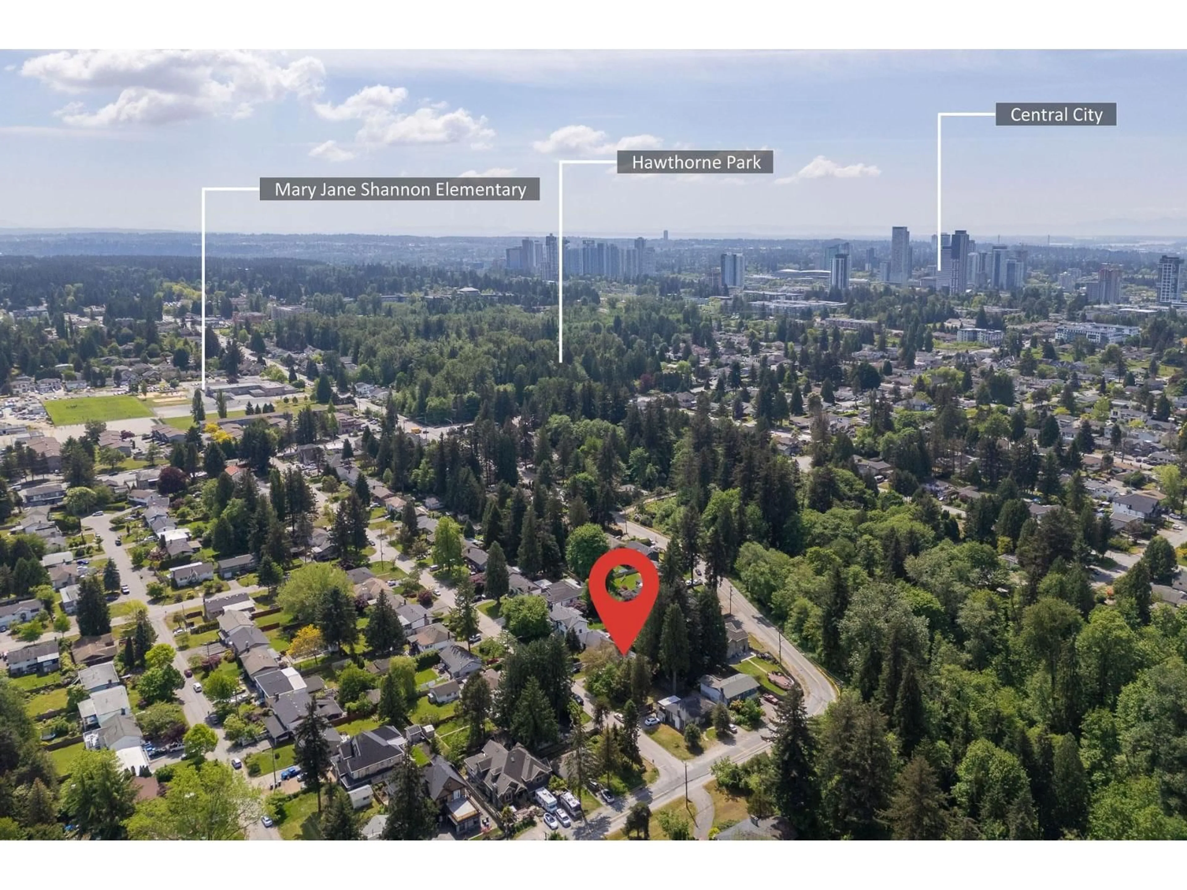A pic from outside/outdoor area/front of a property/back of a property/a pic from drone, unknown for 10973 144A STREET, Surrey British Columbia V3R3P9