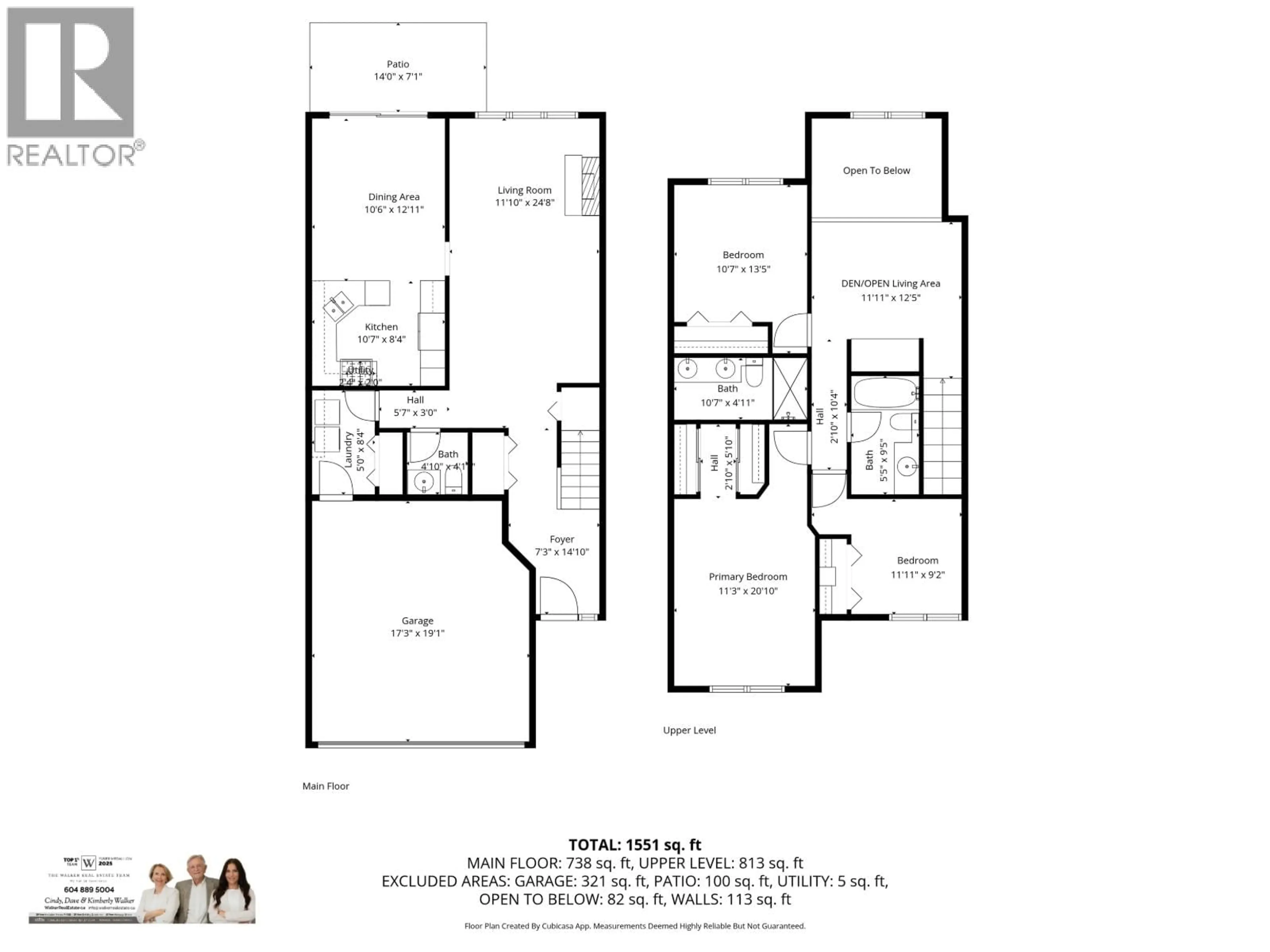 Floor plan for 32 - 1370 RIVERWOOD GATE BOULEVARD, Port Coquitlam British Columbia V3B7V7