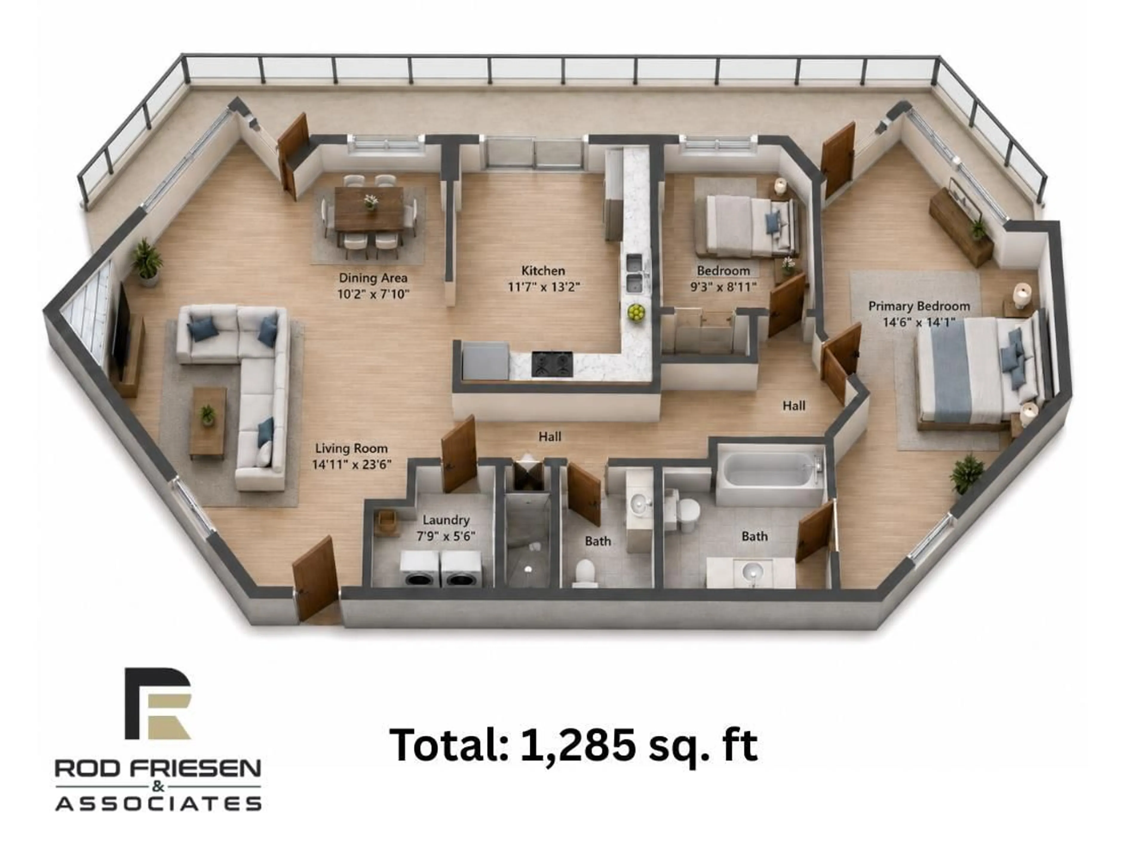 Floor plan for 406 - 33065 MILL LAKE ROAD, Abbotsford British Columbia V2S8E6