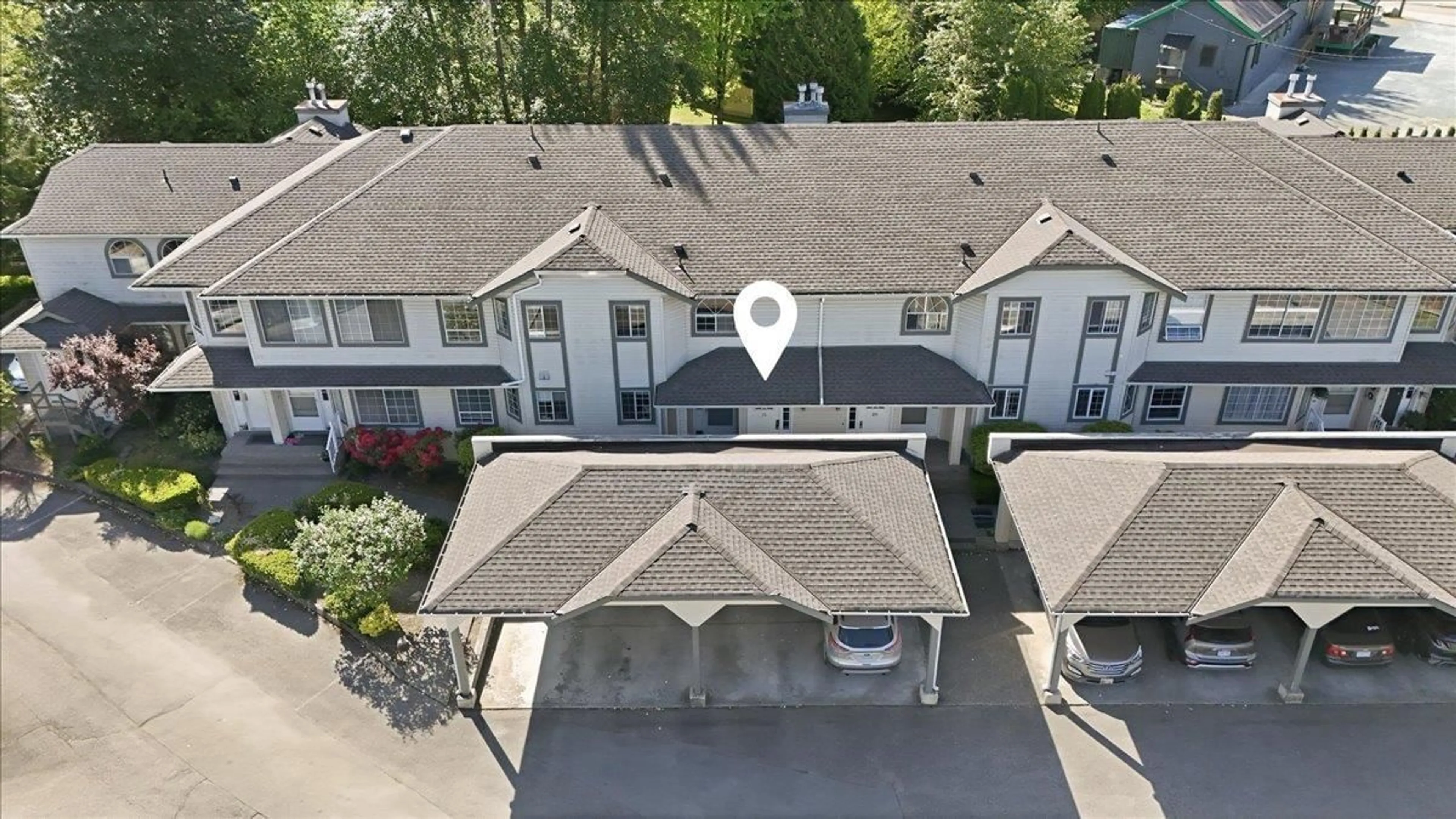 A pic from outside/outdoor area/front of a property/back of a property/a pic from drone, street for 21 - 5750 174TH STREET, Surrey British Columbia V3S7K3