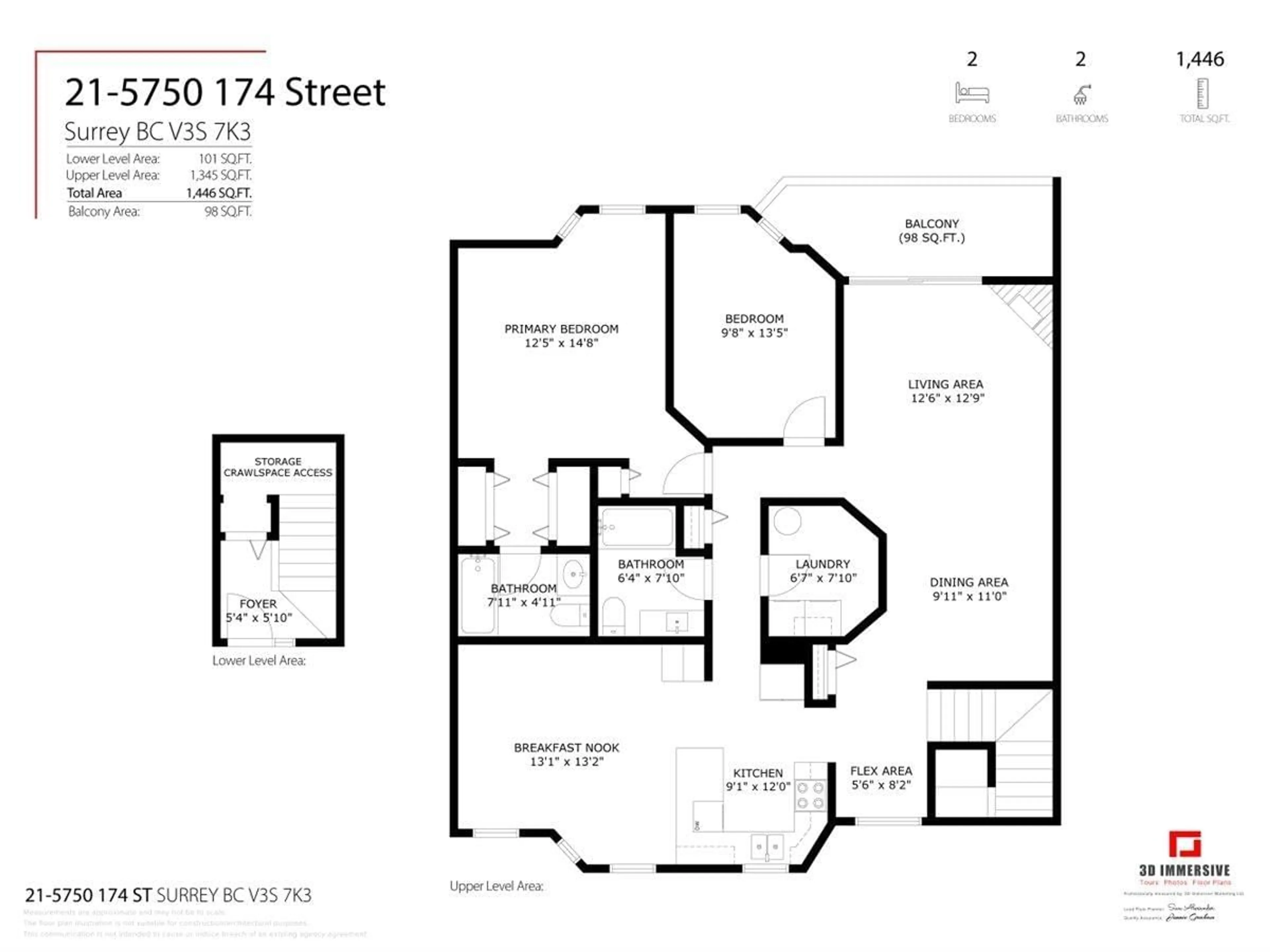 Floor plan for 21 - 5750 174TH STREET, Surrey British Columbia V3S7K3