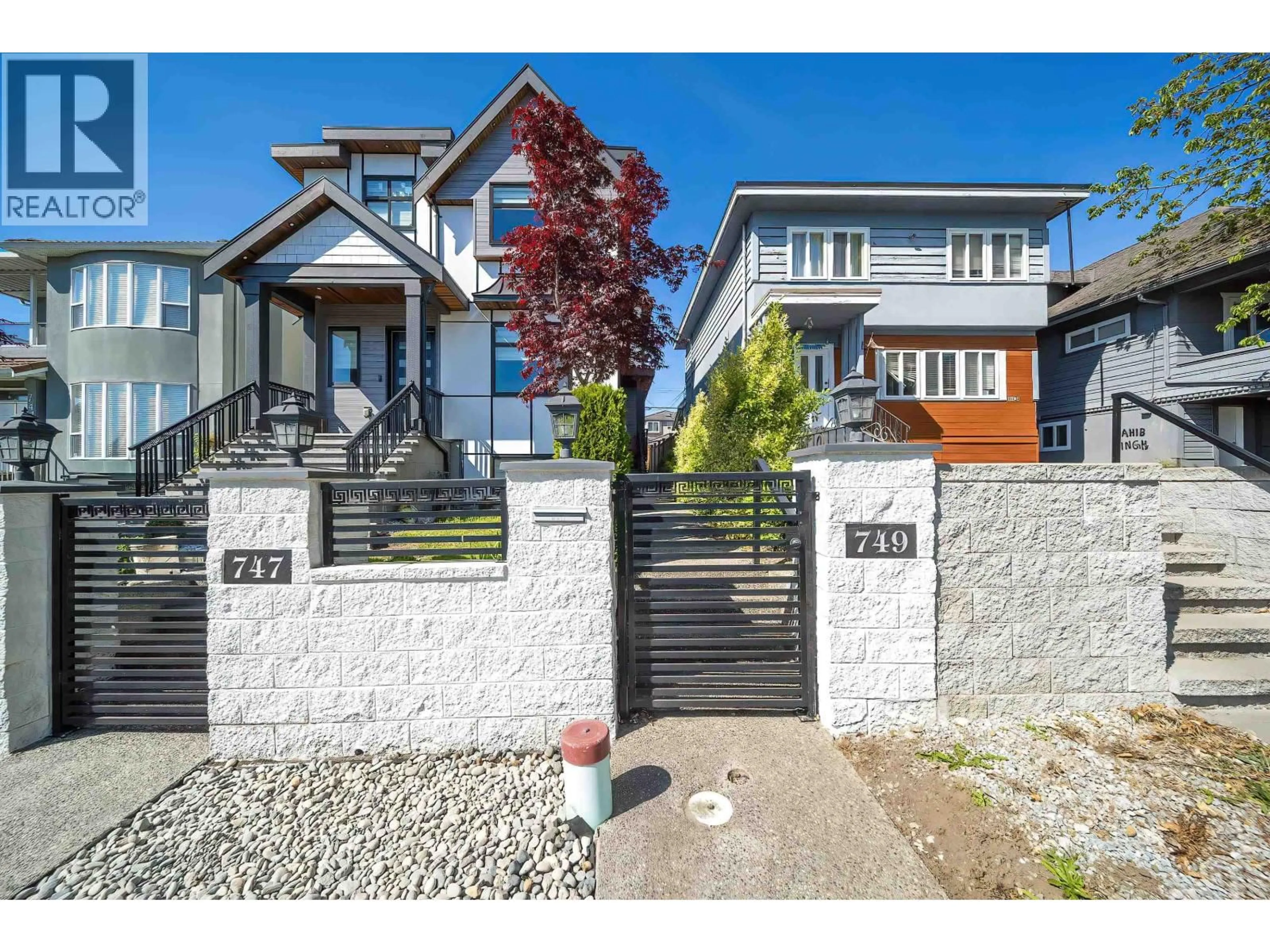 Home with brick exterior material, street for 749 60TH AVENUE, Vancouver British Columbia V5X2A5