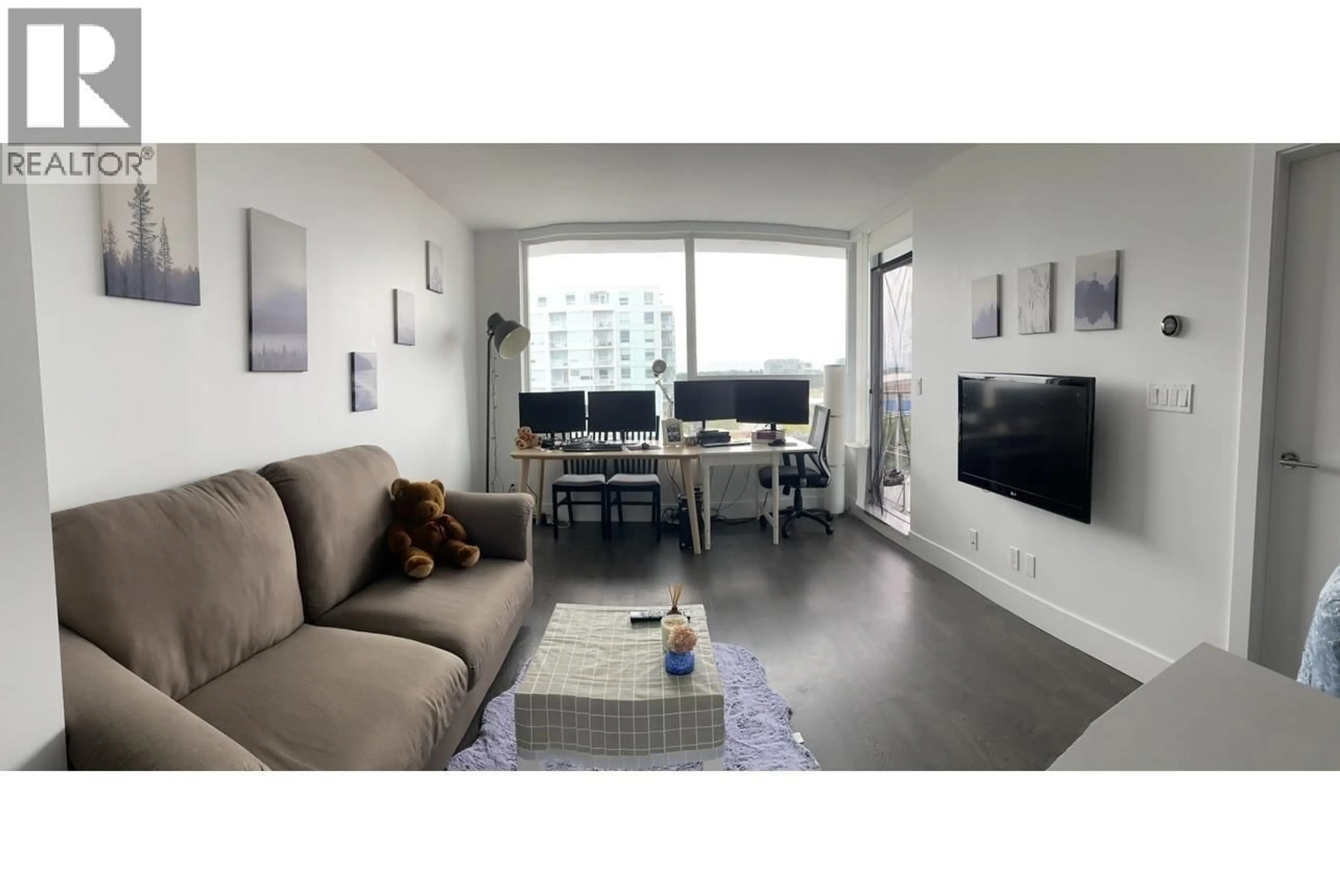 Living room with furniture, unknown for 1105 - 6900 PEARSON WAY, Richmond British Columbia V7C0C9