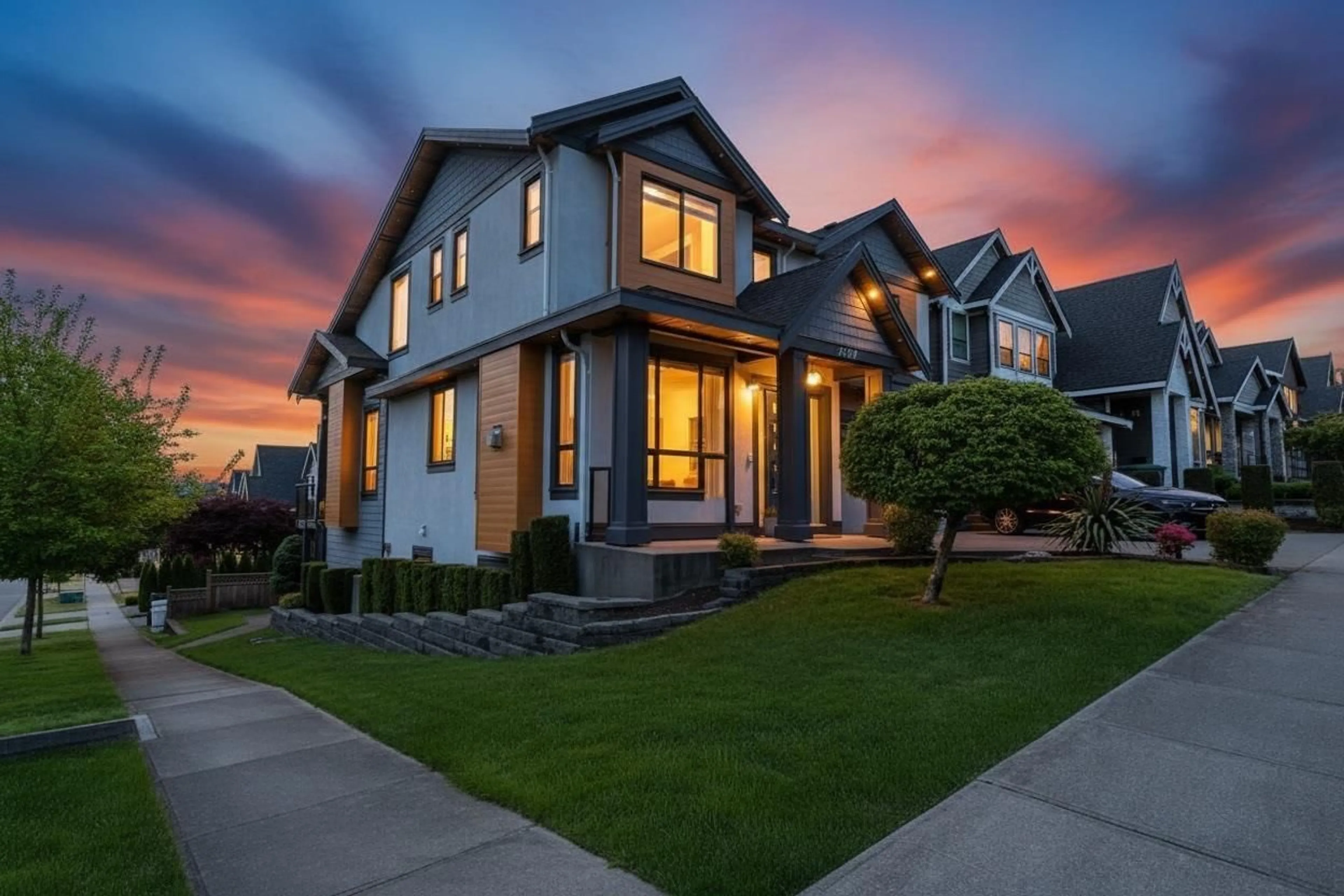 Home with brick exterior material, street for 7667 155 STREET, Surrey British Columbia V3S3P3