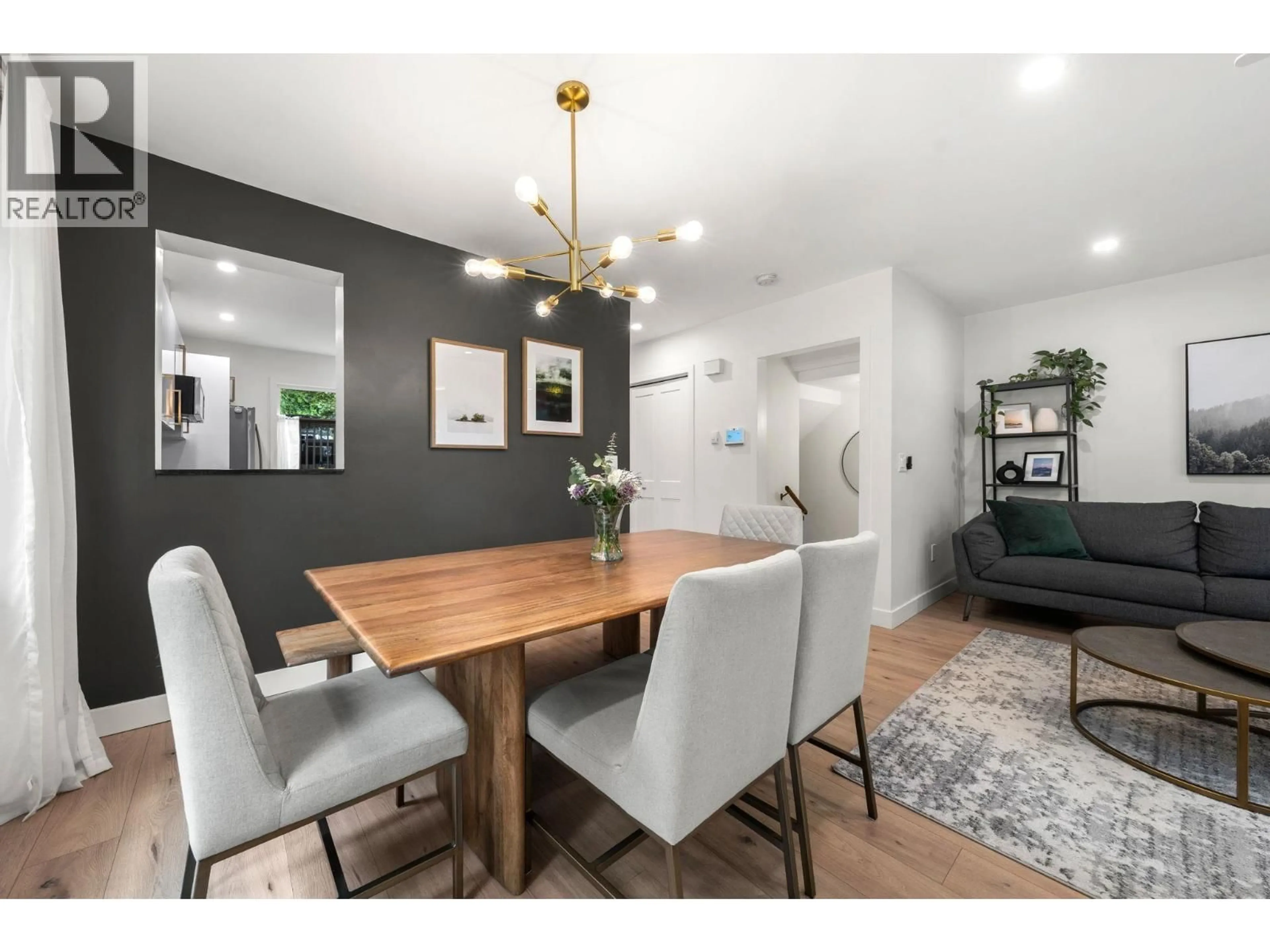 Dining room, wood/laminate floor for 323B EVERGREEN DRIVE, Port Moody British Columbia V3H1S1