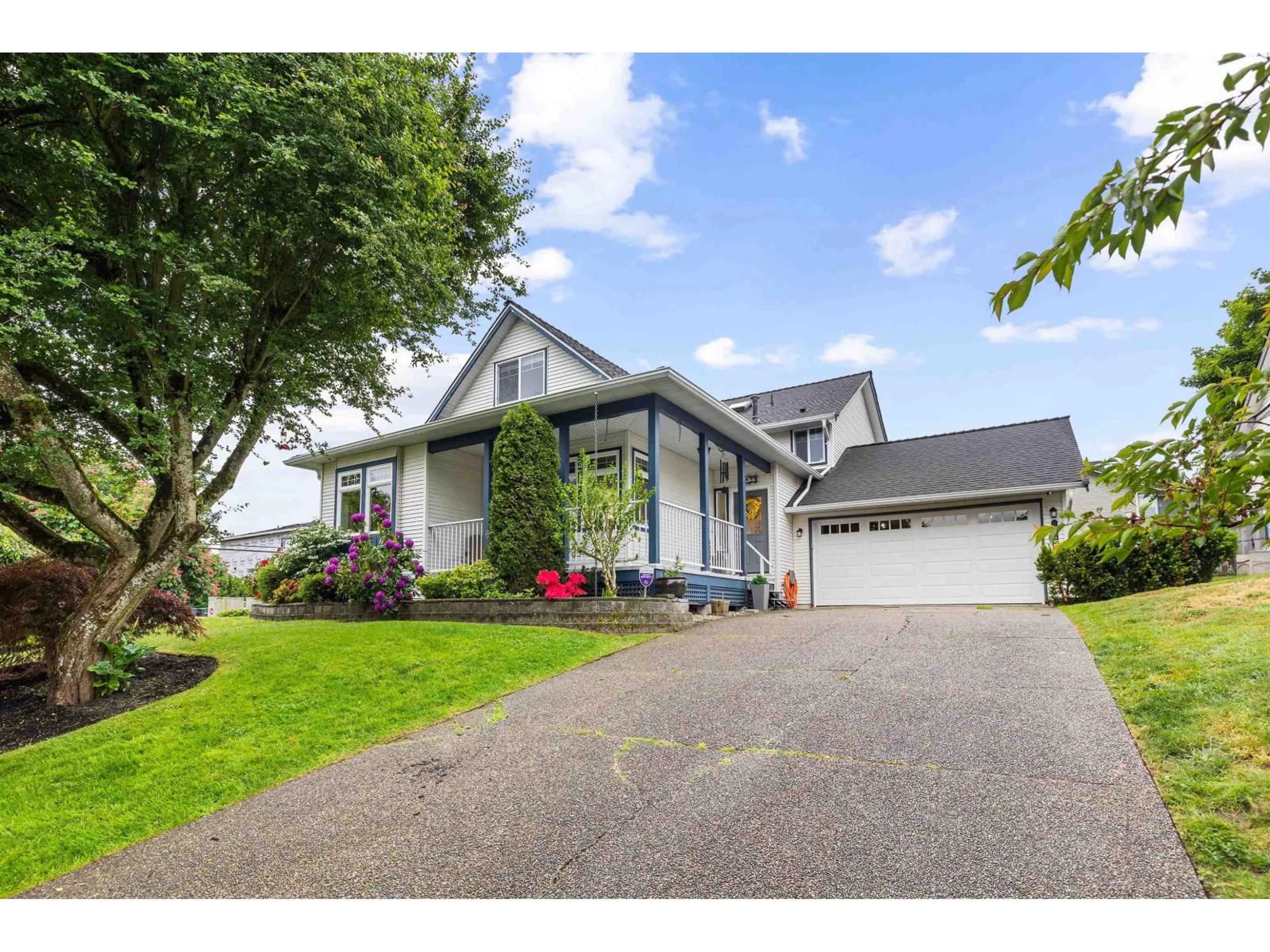 Home with vinyl exterior material, street for 6155 191A STREET, Surrey British Columbia V3S8C7