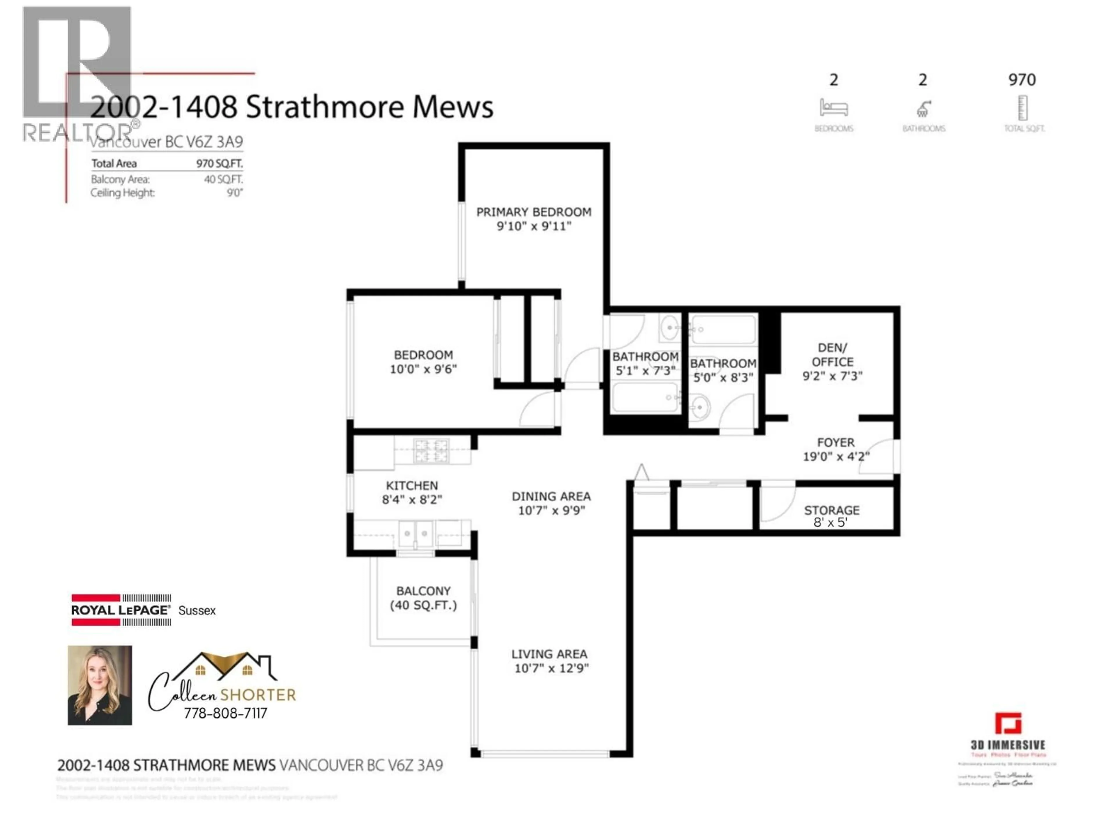 Floor plan for 2002 - 1408 STRATHMORE MEWS, Vancouver British Columbia V6Z3A9
