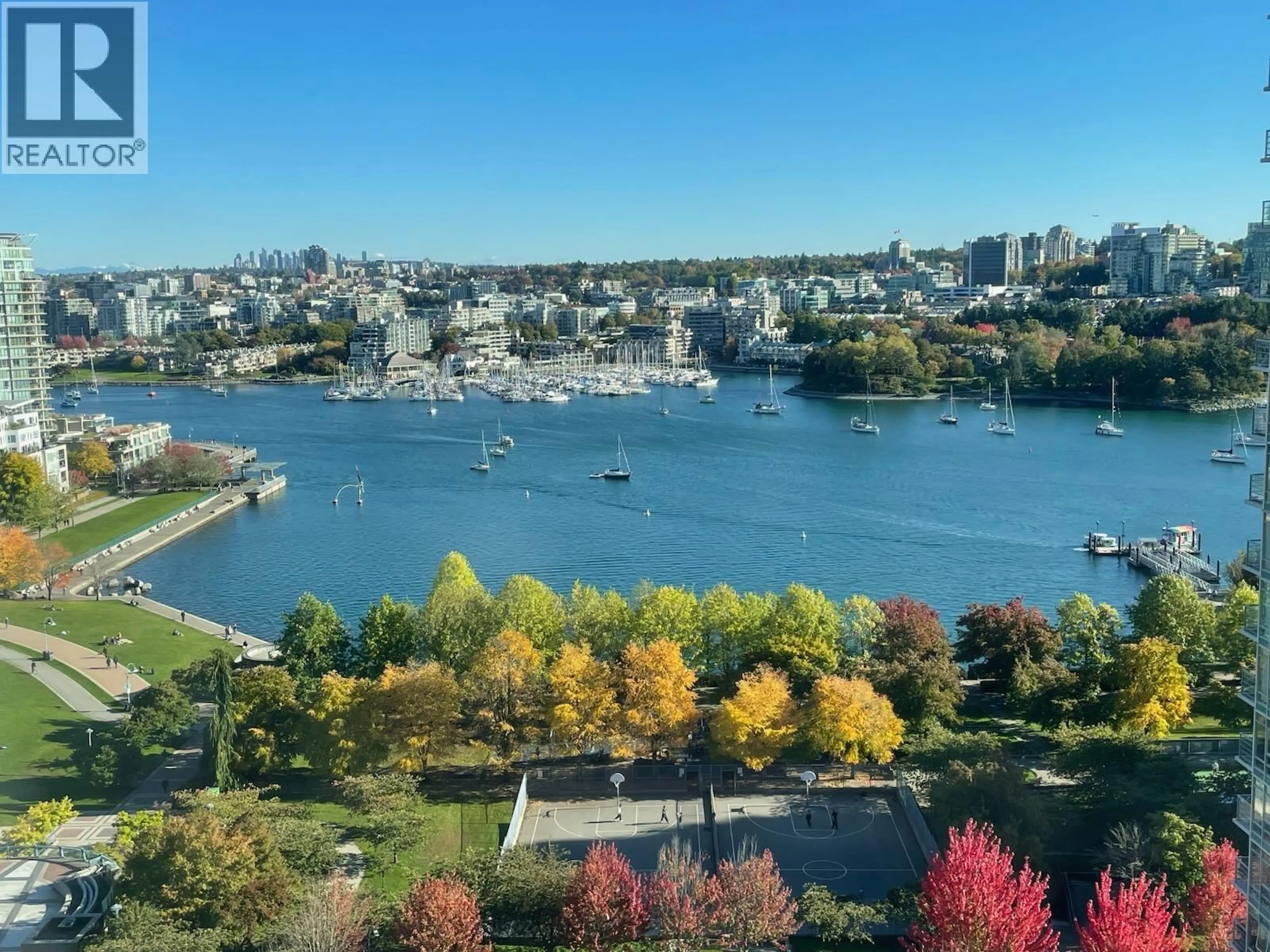 A pic from outside/outdoor area/front of a property/back of a property/a pic from drone, water/lake/river/ocean view for 2002 - 1408 STRATHMORE MEWS, Vancouver British Columbia V6Z3A9