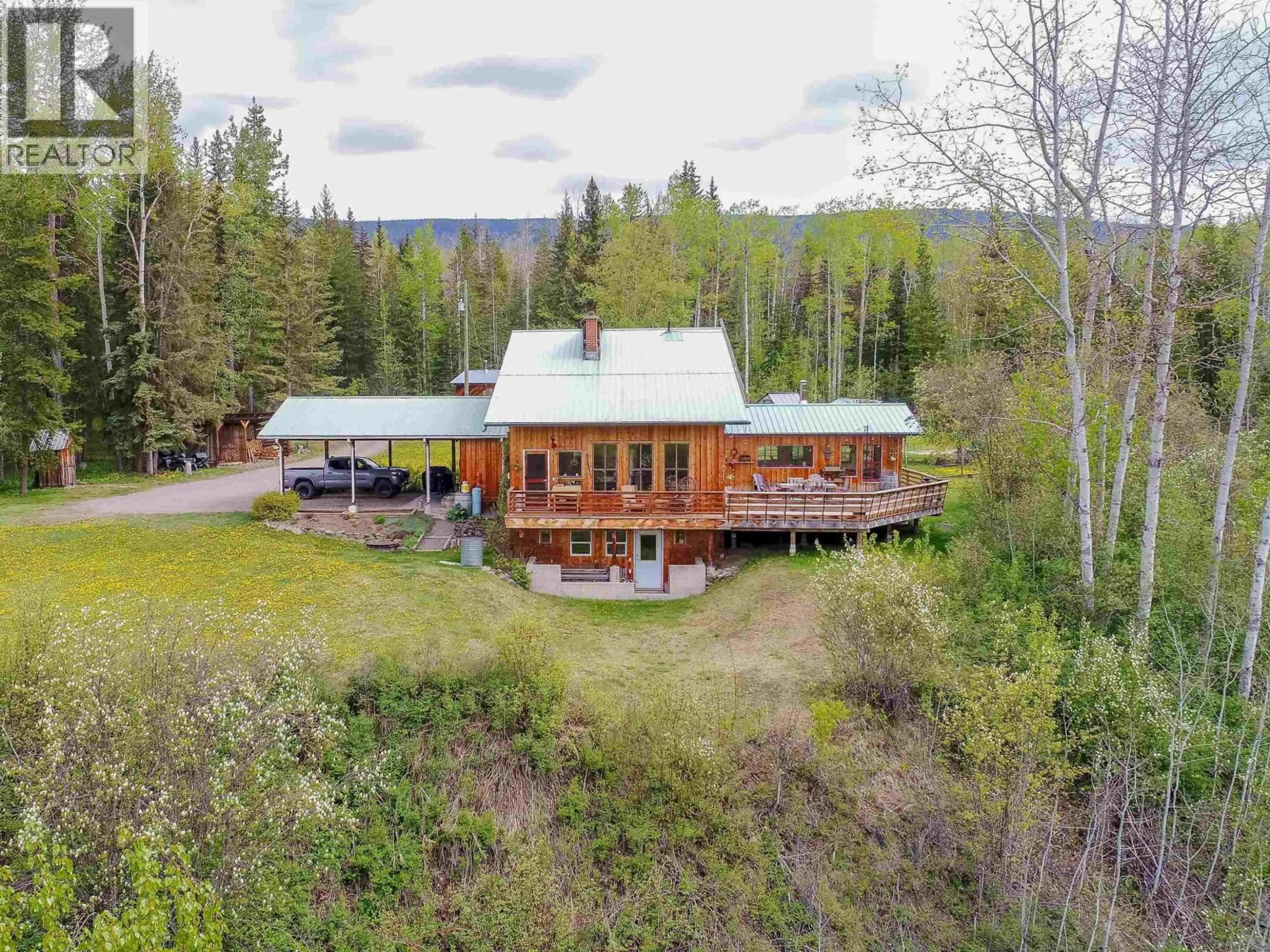 A pic from outside/outdoor area/front of a property/back of a property/a pic from drone, unknown for 21471 - TELKWA HIGH ROAD, Smithers British Columbia V0J2N7
