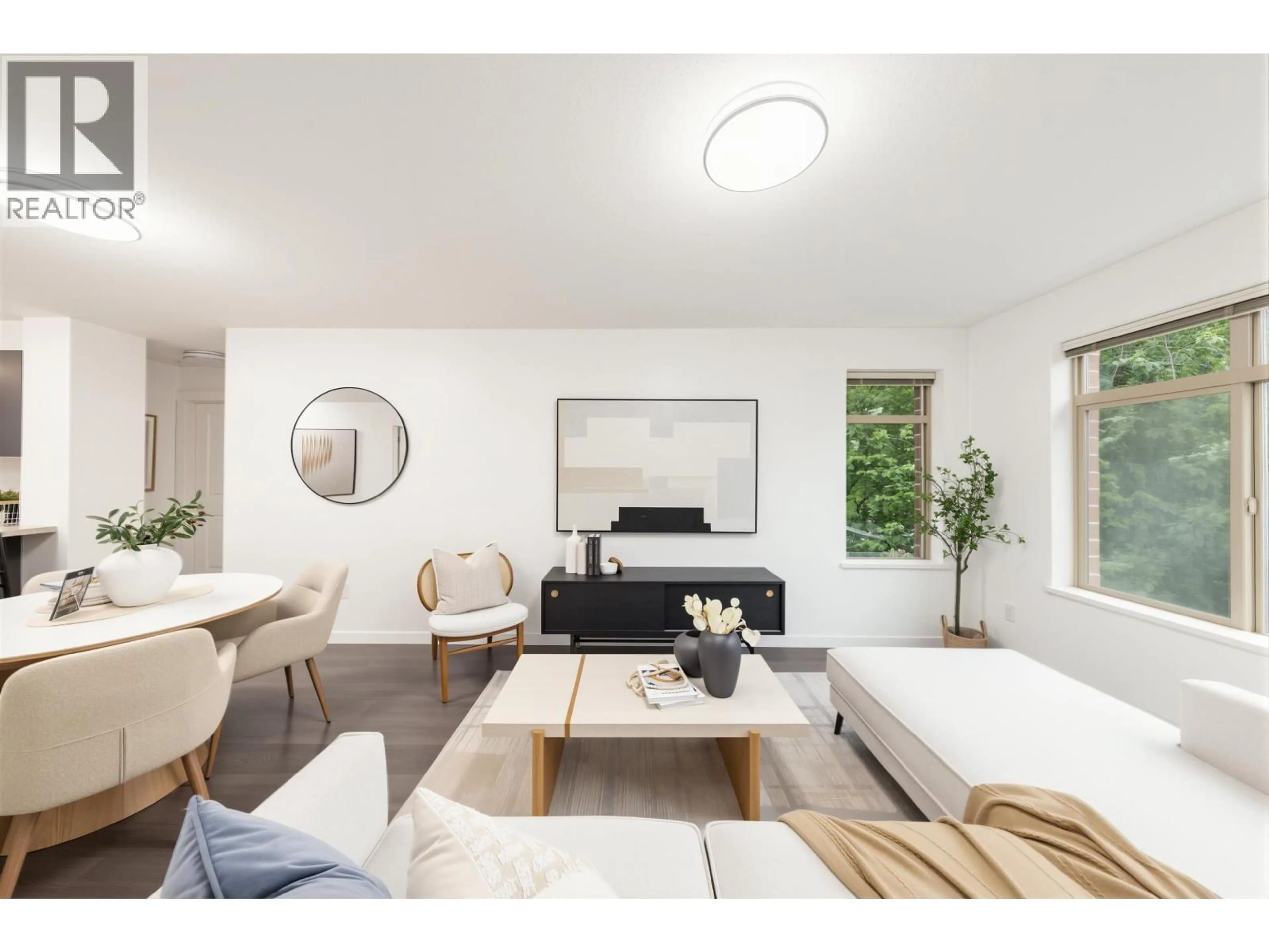 Living room with furniture, unknown for 232 - 9288 ODLIN ROAD, Richmond British Columbia V6X0C3