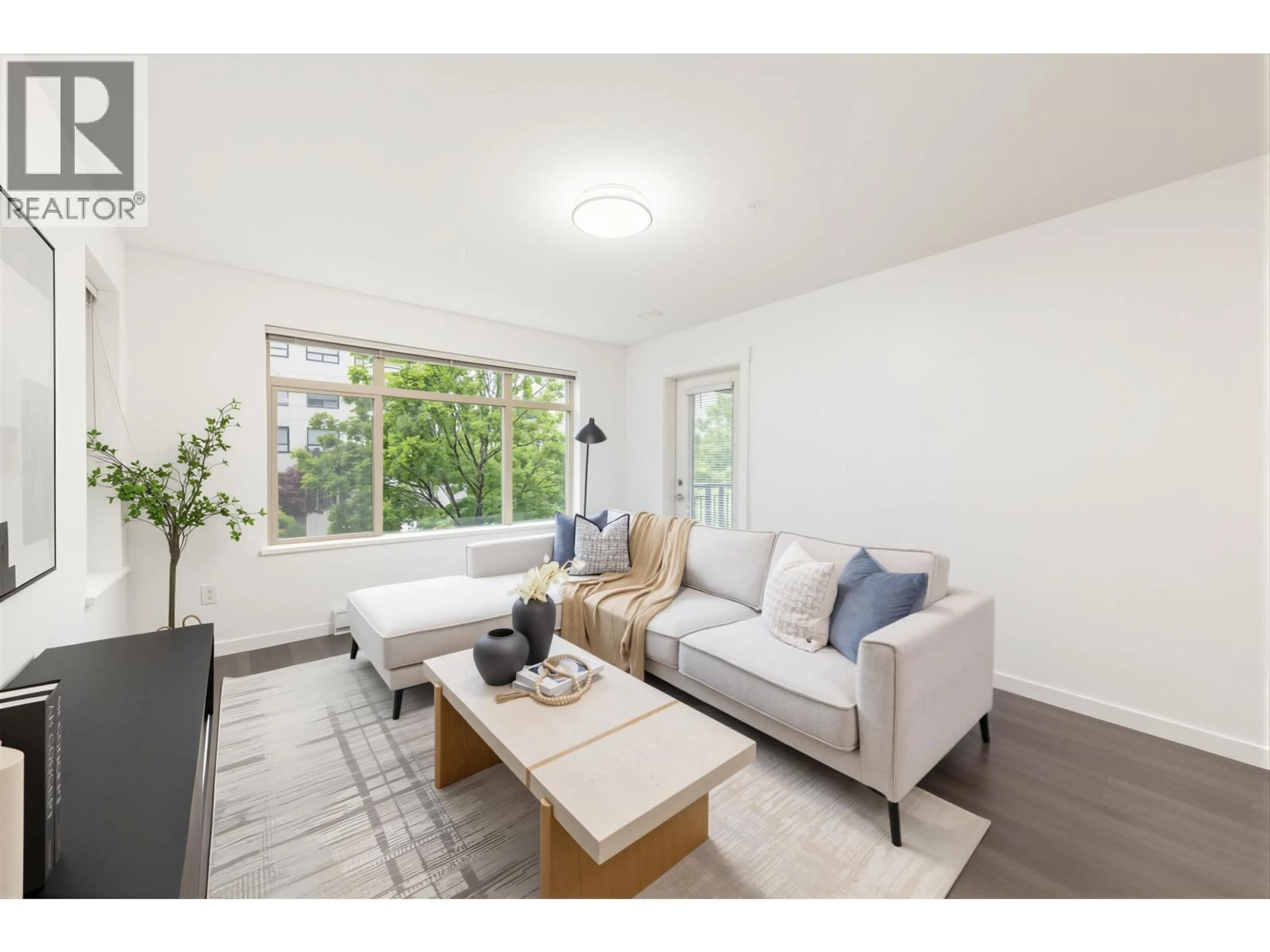 Living room with furniture, unknown for 232 - 9288 ODLIN ROAD, Richmond British Columbia V6X0C3