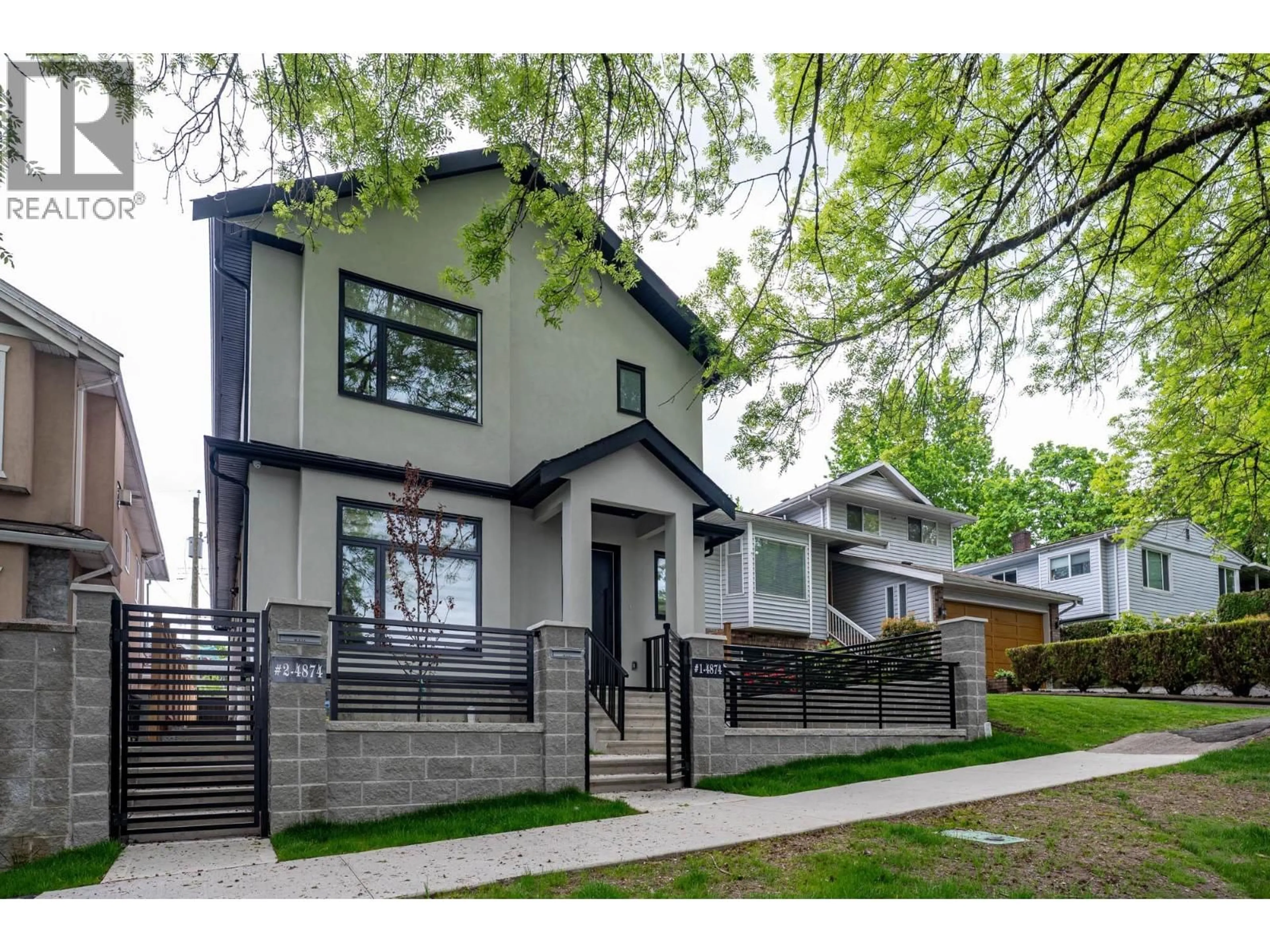 Home with brick exterior material, street for 4874-A LANARK STREET, Vancouver British Columbia V5N3S2