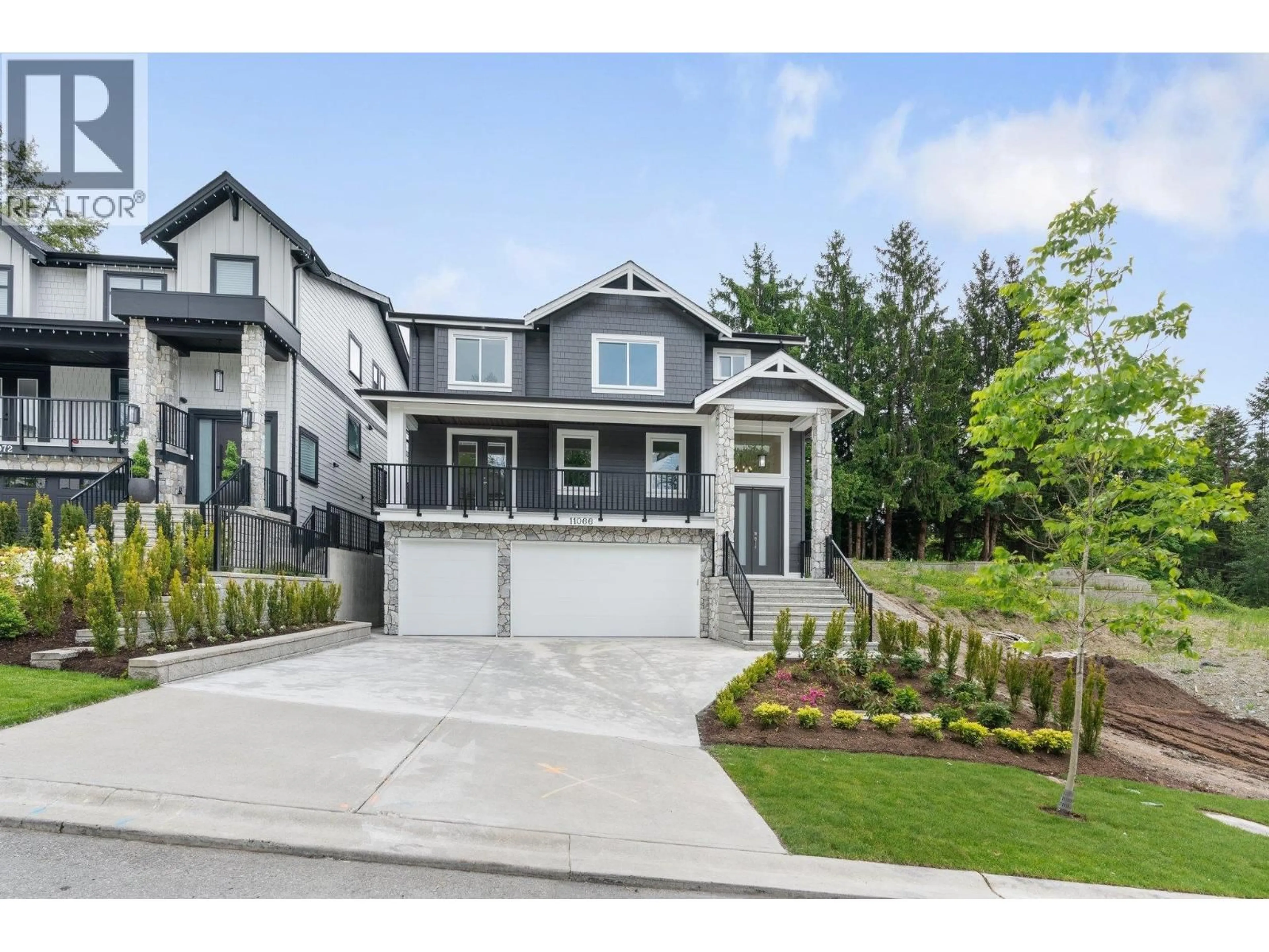 Home with vinyl exterior material, street for 11066 241A STREET, Maple Ridge British Columbia V2W0K5