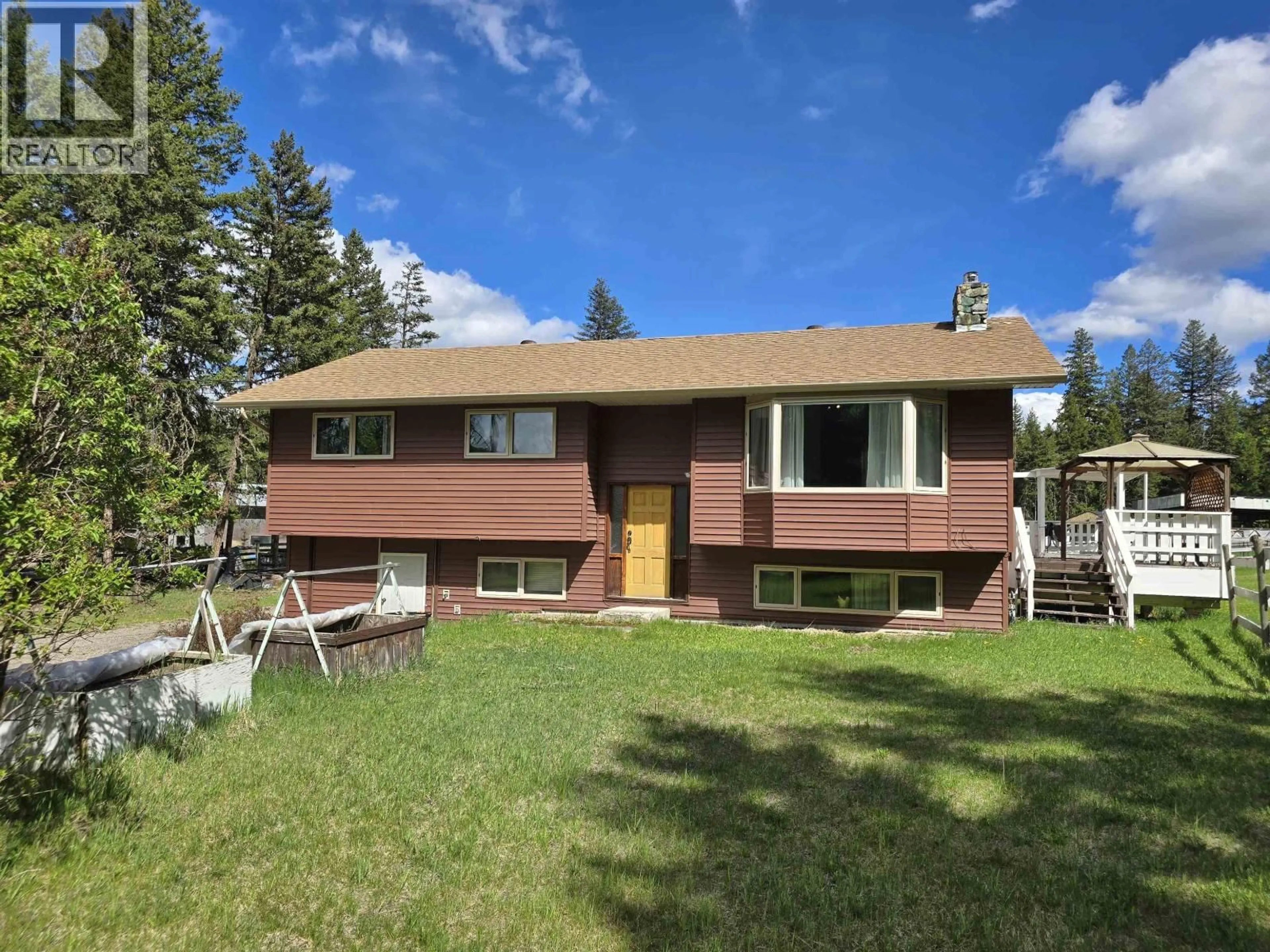 Home with vinyl exterior material, mountain view for 1405 KALLYN ROAD, Esler / Dog Creek British Columbia V2G4Y1